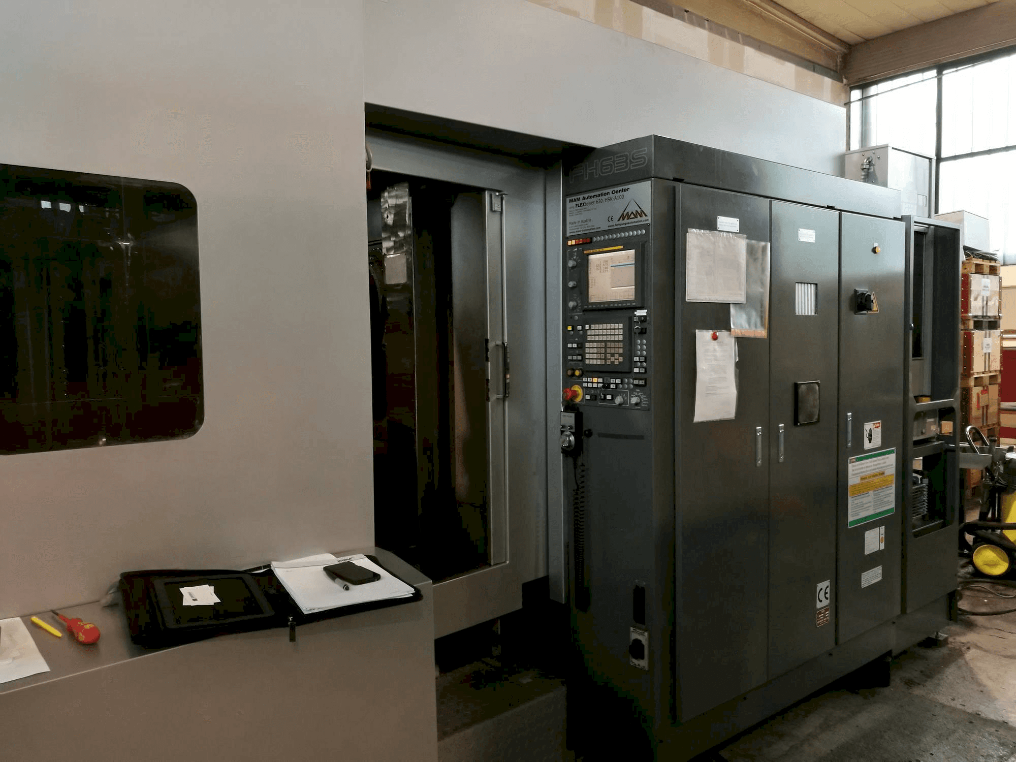 Vooraanzicht van TOYODA FH 63S machine