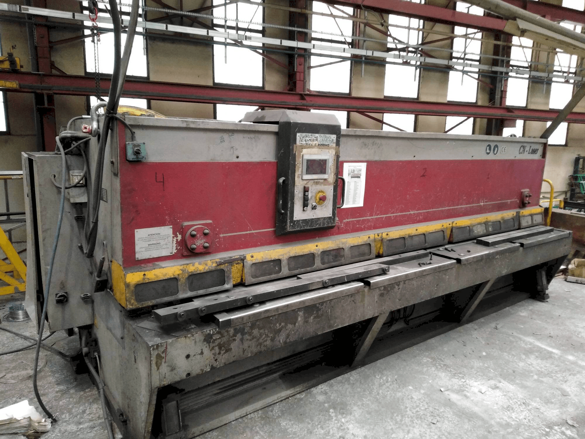 Vooraanzicht van Casanova VCE 07-4100 X 6 machine