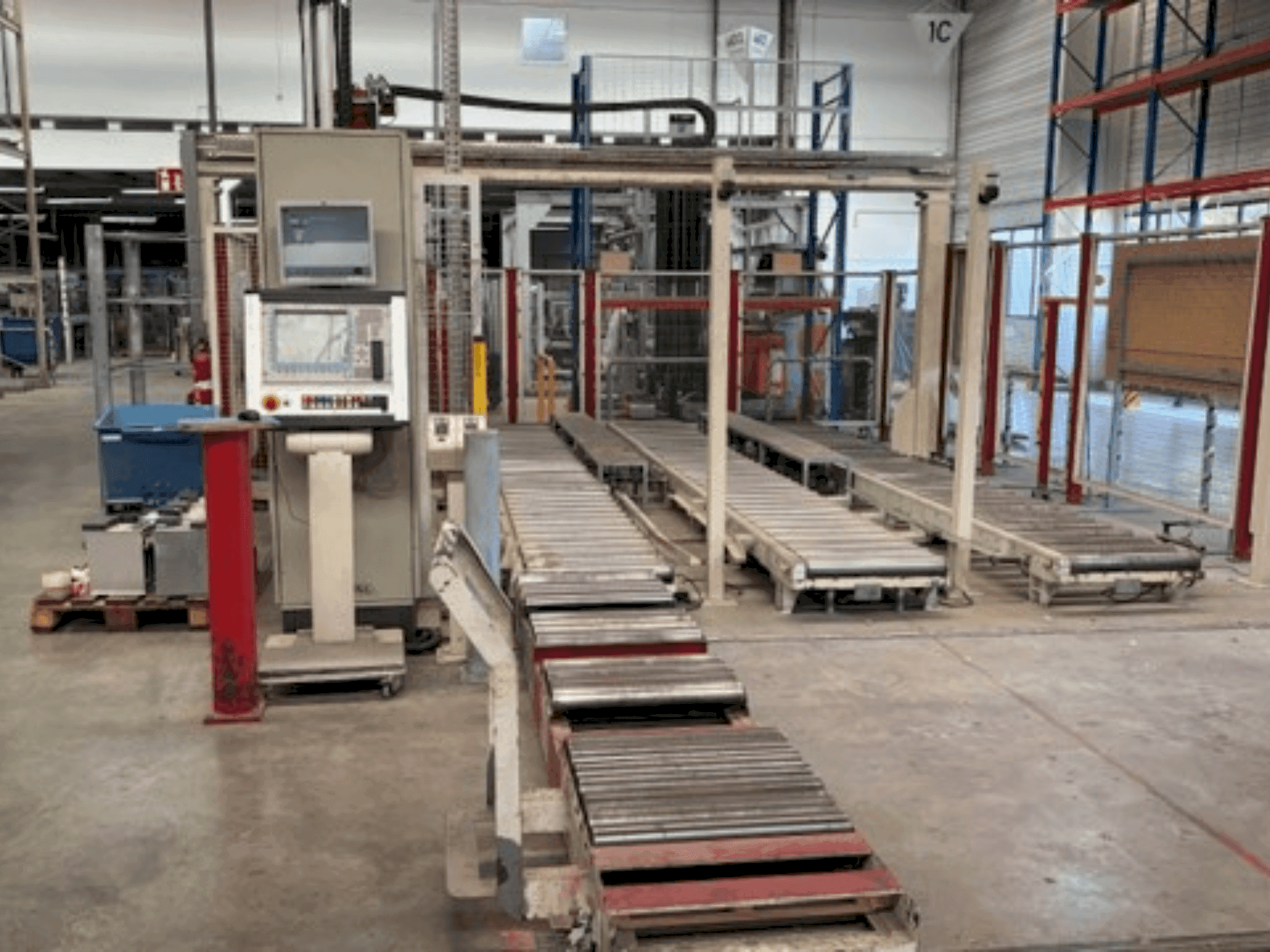 Vooraanzicht van LIGMATECH MAW/Nottmeyer, Ligmatech machine