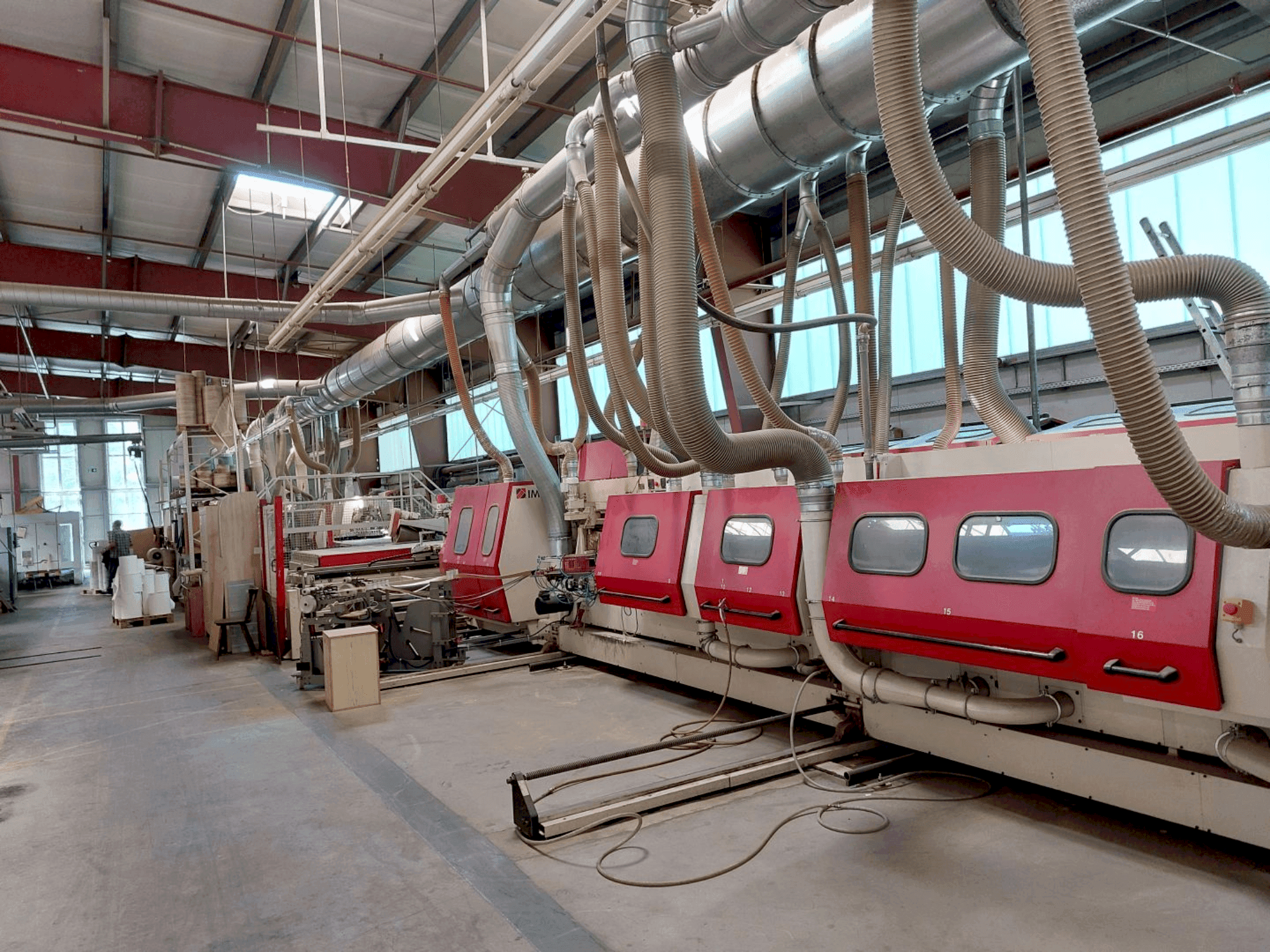 Vooraanzicht van IMA COMBIMA / K/ II/ R75 / 1075 / V / R3 machine