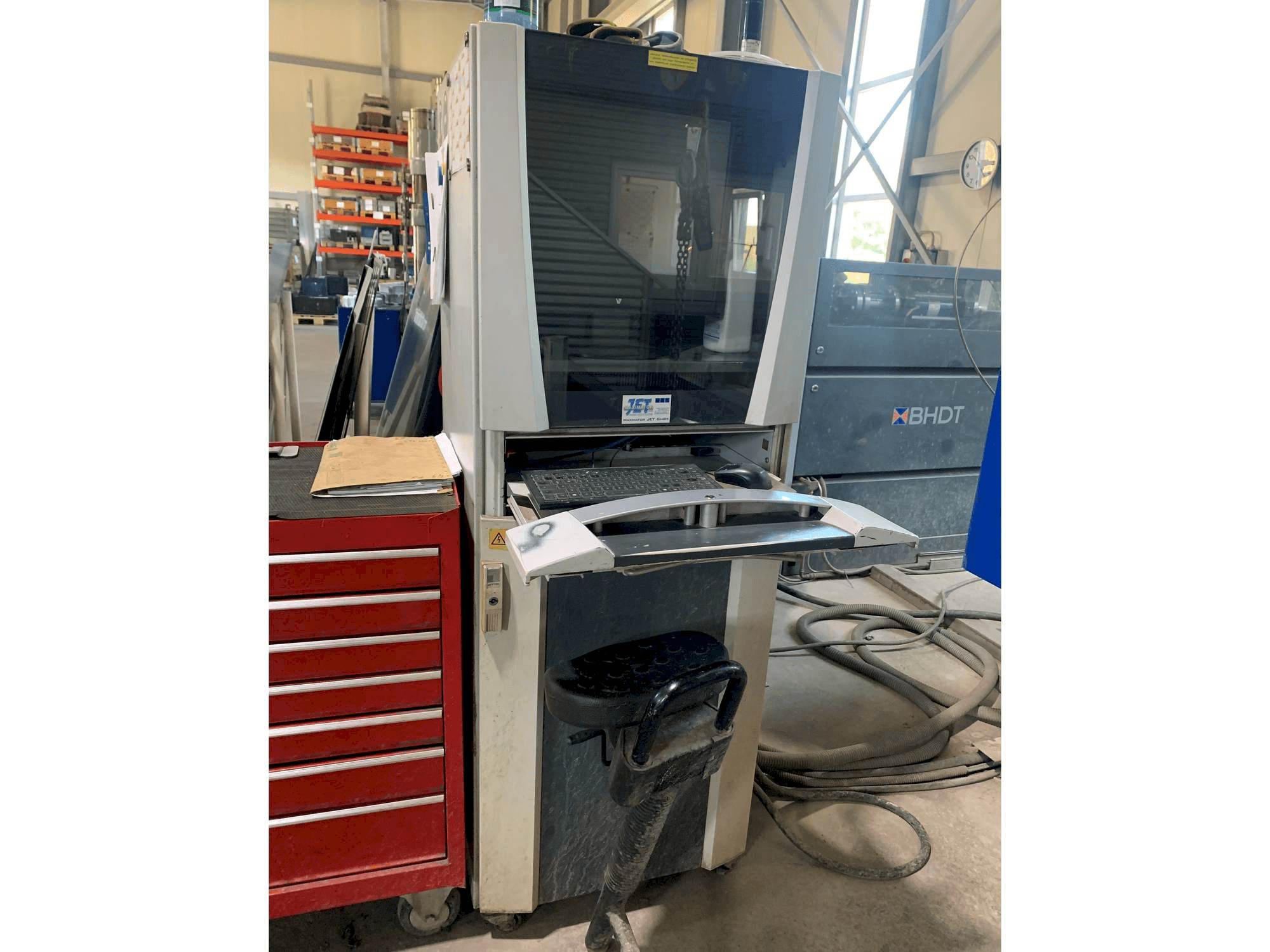 Vooraanzicht van MAXIMATOR JetMax HS 2515 machine
