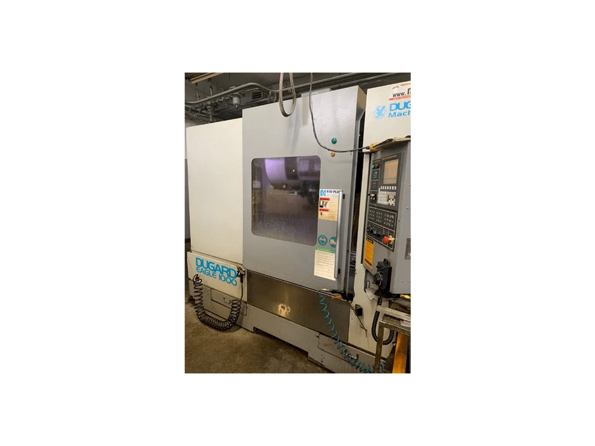 Vooraanzicht van Dugard Eagle 1000 machine