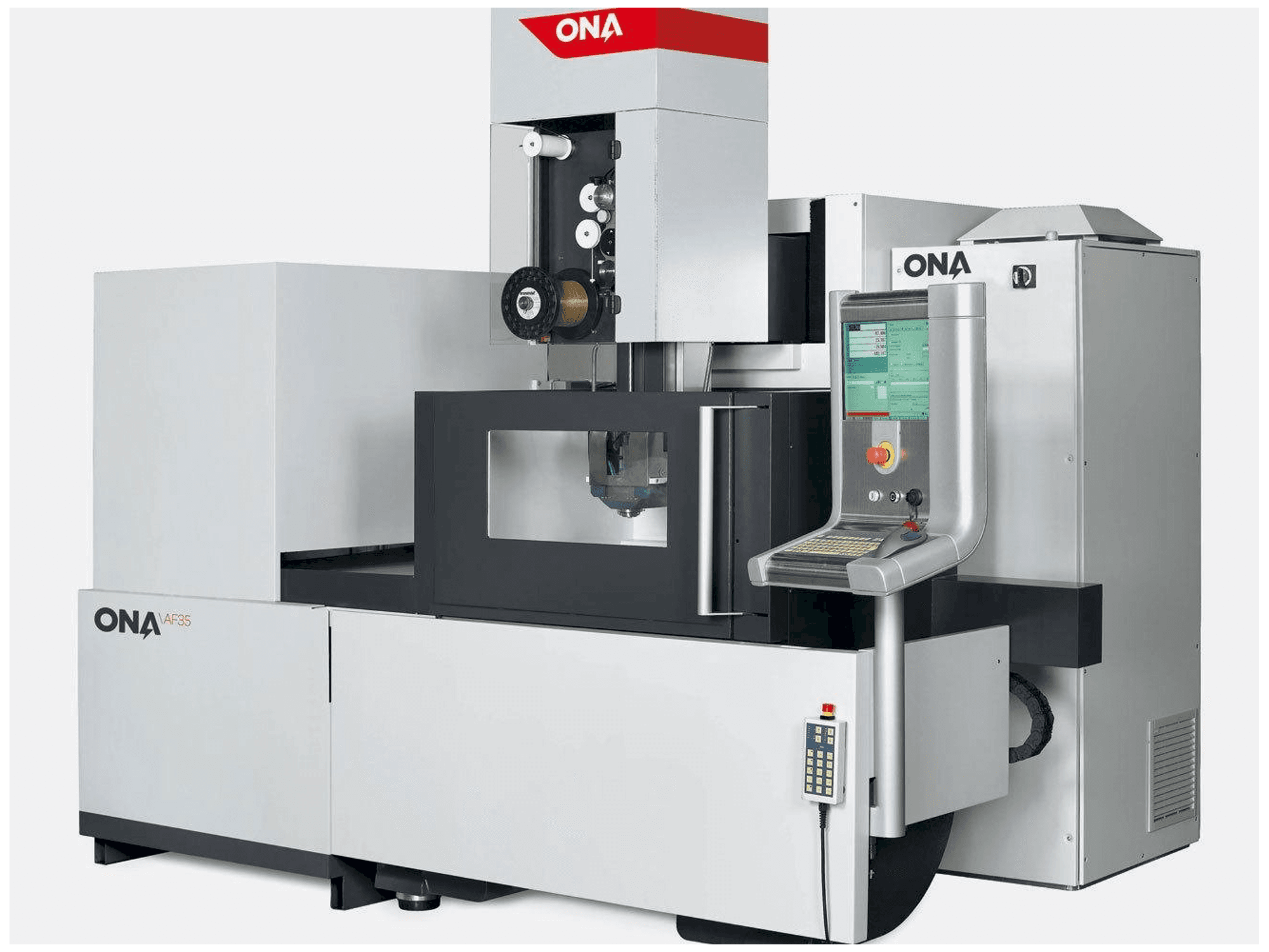 Vooraanzicht van ONA AF35 machine