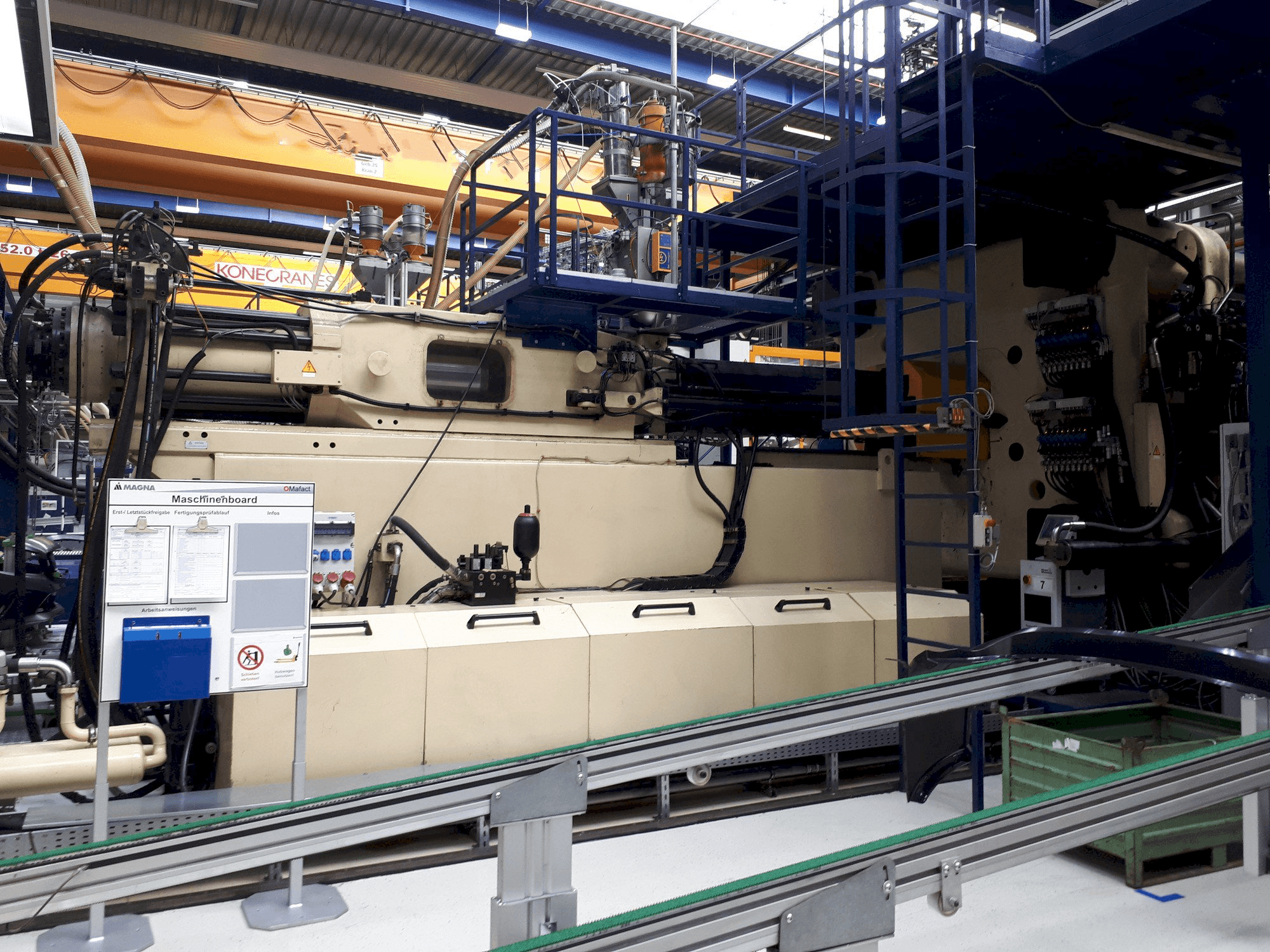 Vooraanzicht van Husky SGM 3650 machine