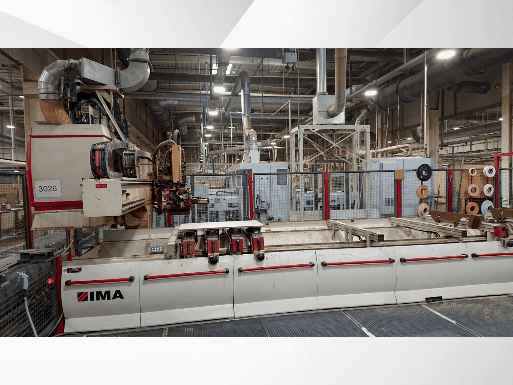 Vooraanzicht van IMA BIMA 410 / V Typ 140 / 600 machine