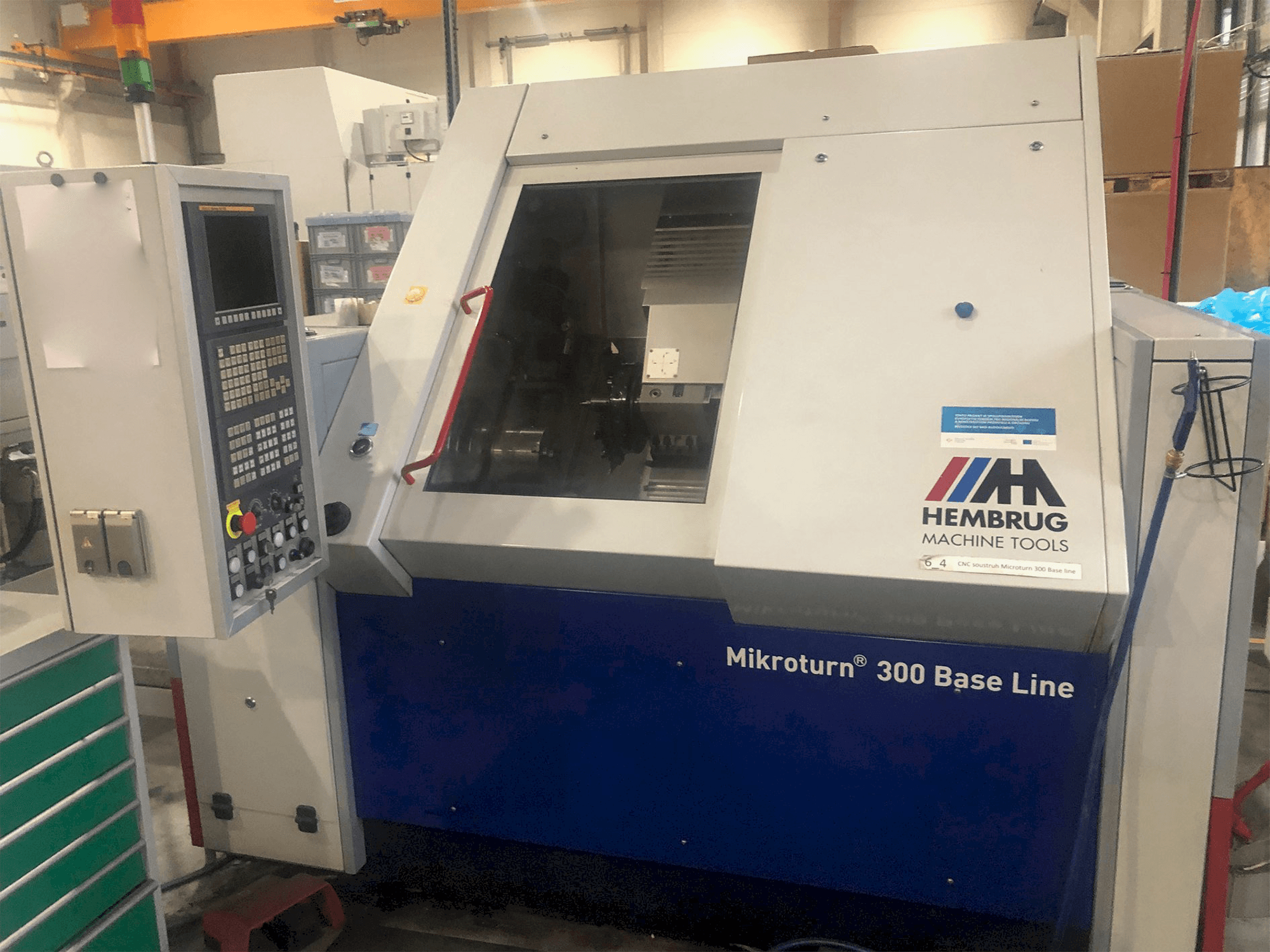 Vooraanzicht van Hembrug Mikroturn 300 Base Line machine