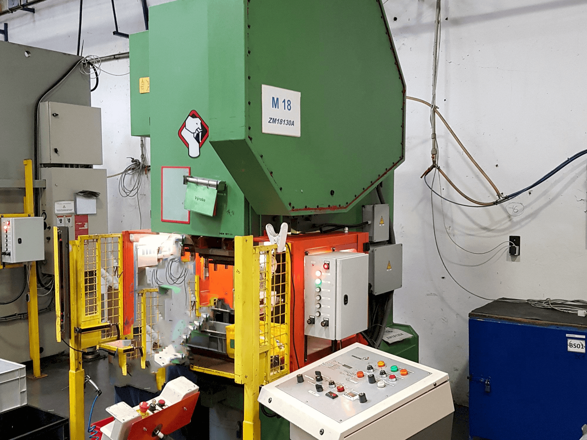 Vooraanzicht van Giacomo T 130R machine