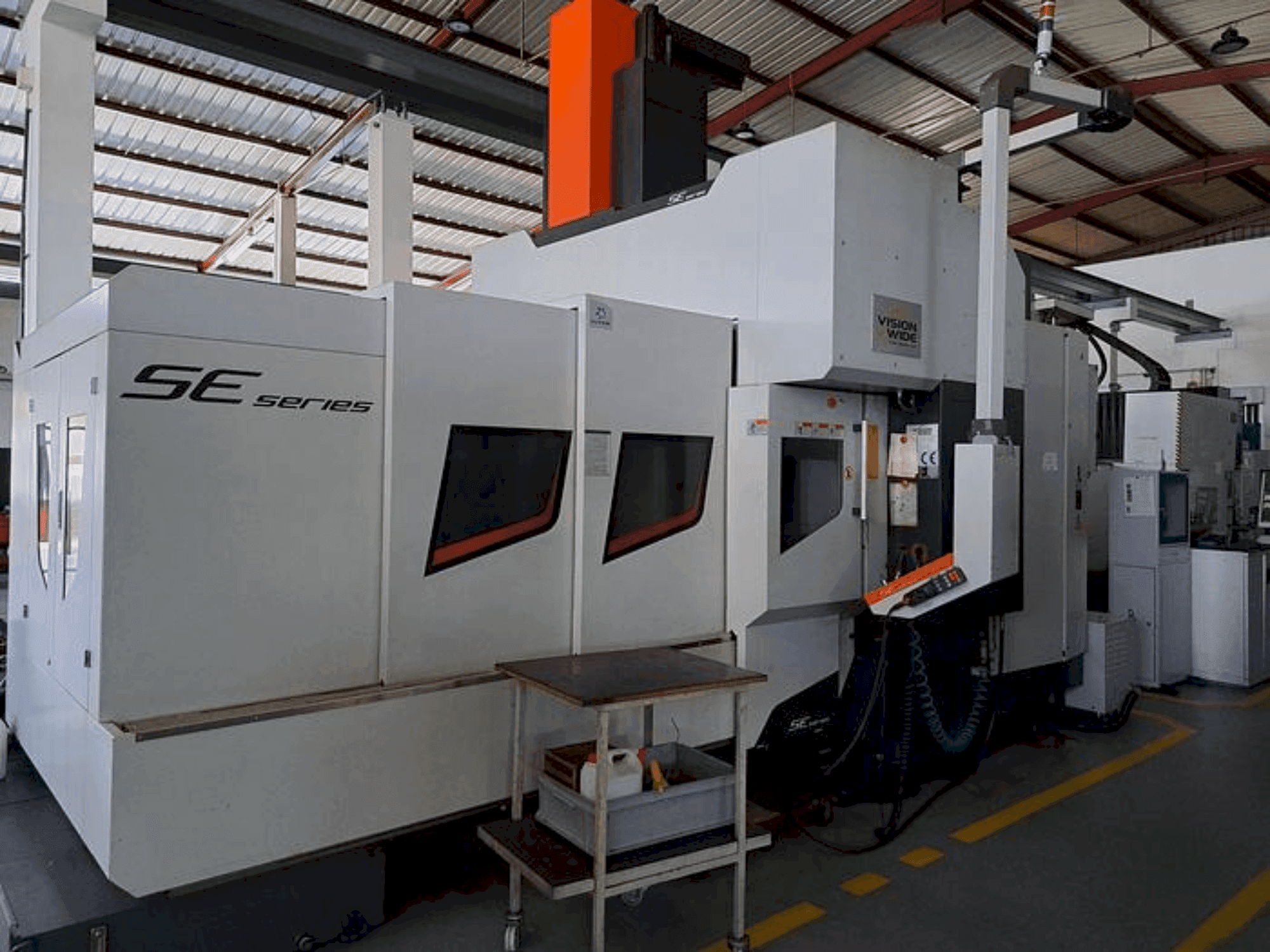 Vooraanzicht van Vision Wide SE-2112 machine