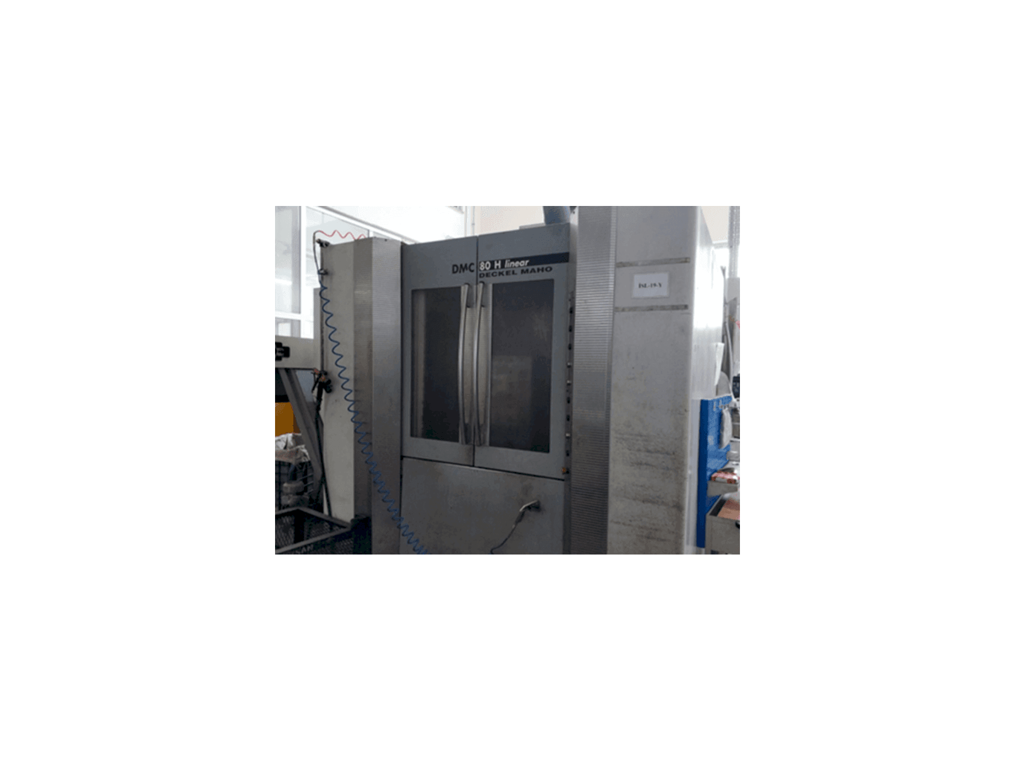 Vooraanzicht van DECKEL MAHO DMC 80 H linear machine