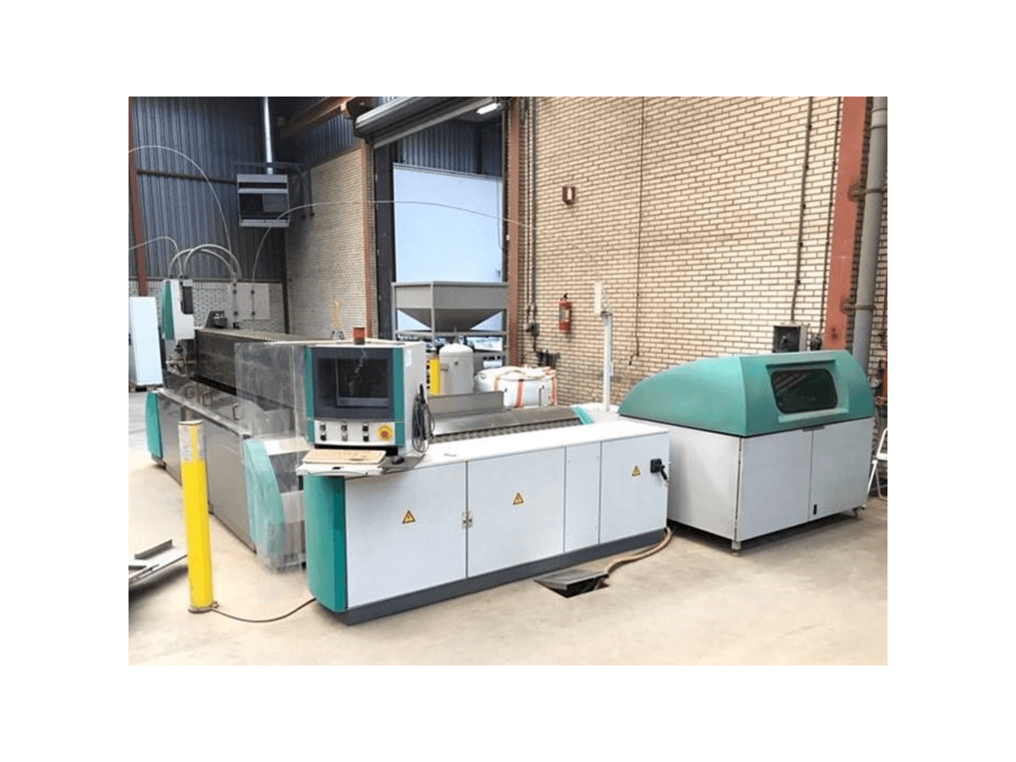 Vooraanzicht van Flow WMC 3020 machine