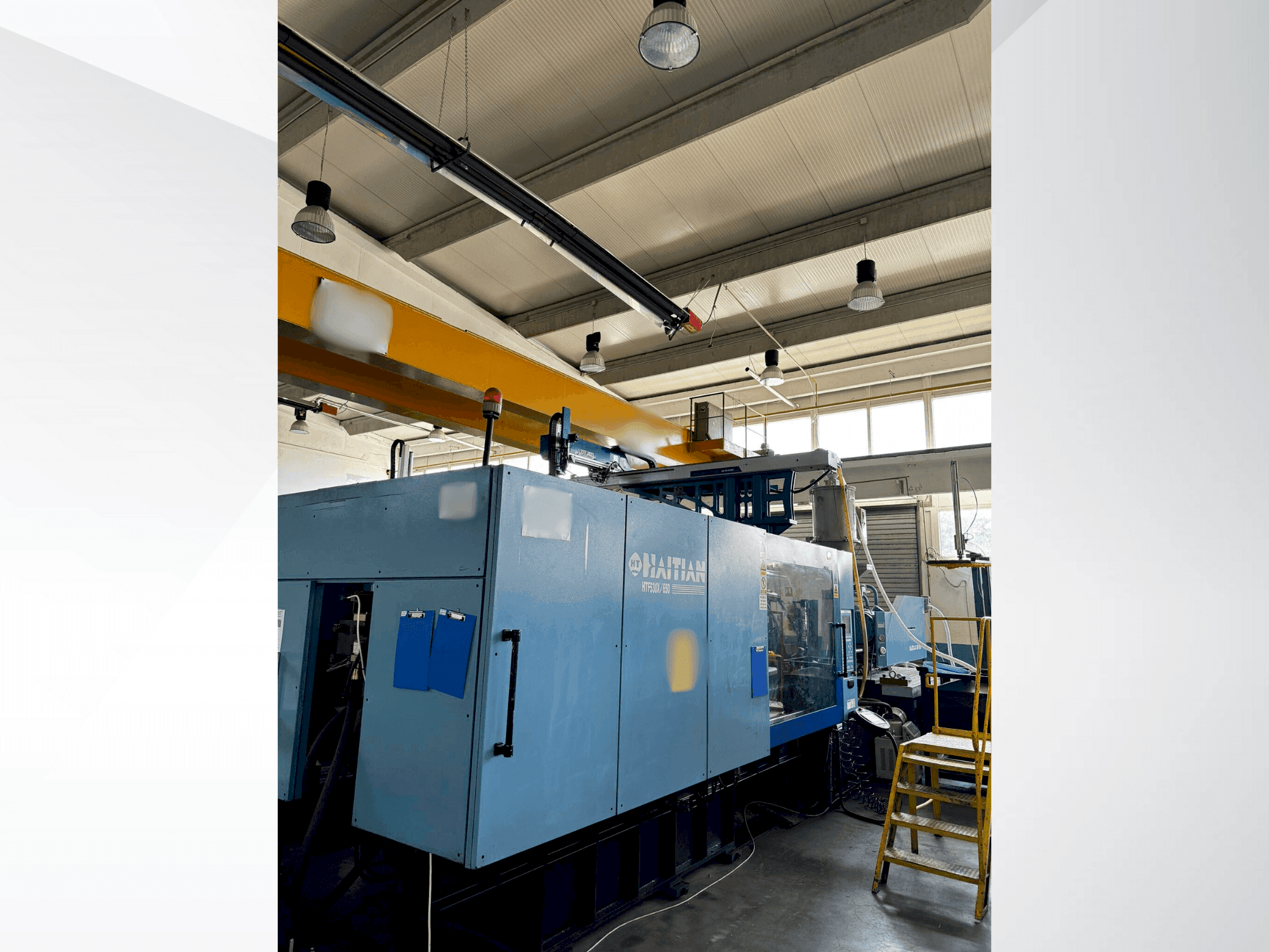 Vooraanzicht van HAITIAN 530/650 machine