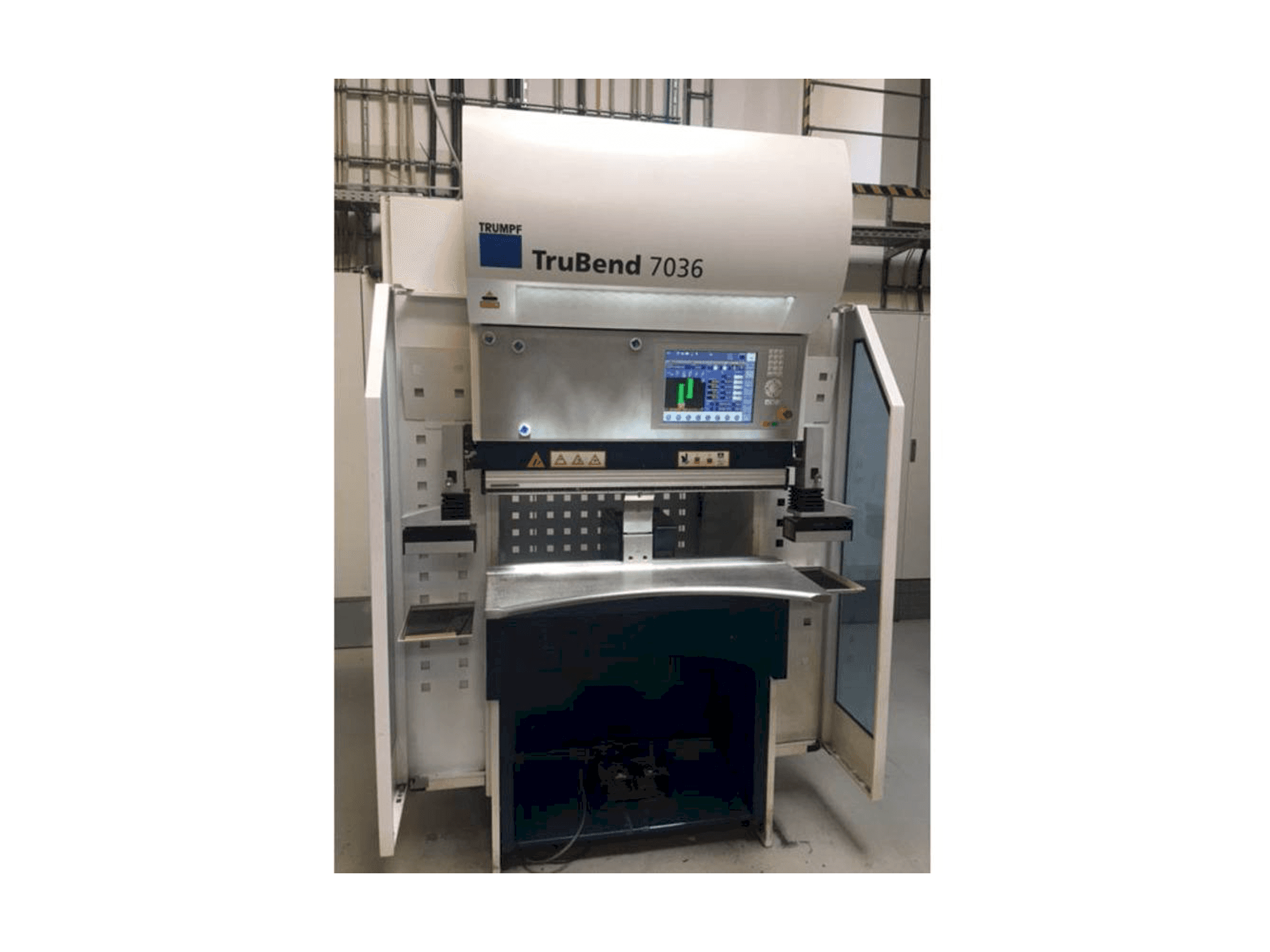 Vooraanzicht van Trumpf TruBend 7036 machine
