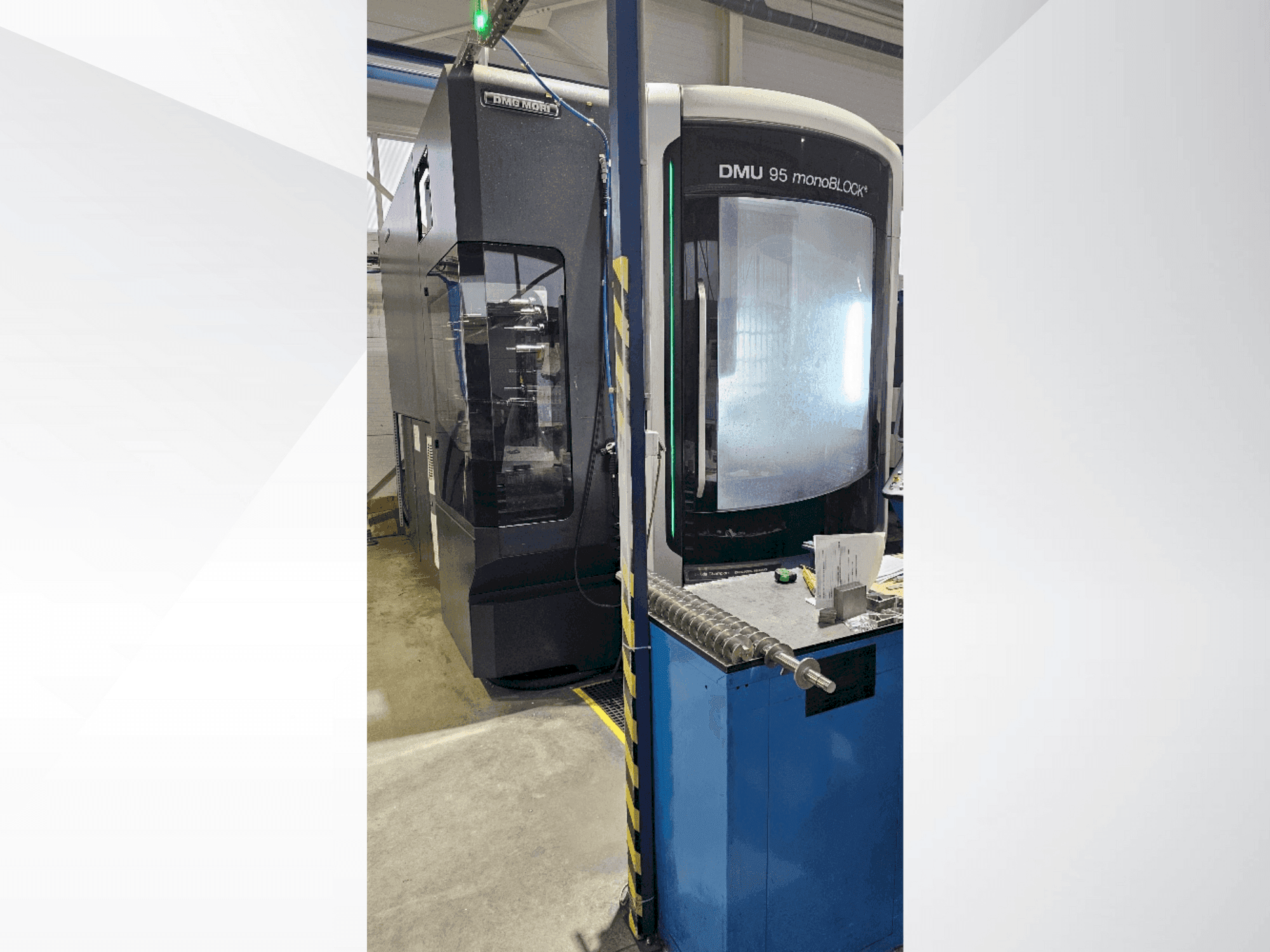 Vooraanzicht van DMG MORI DMU 95 monoBlock machine