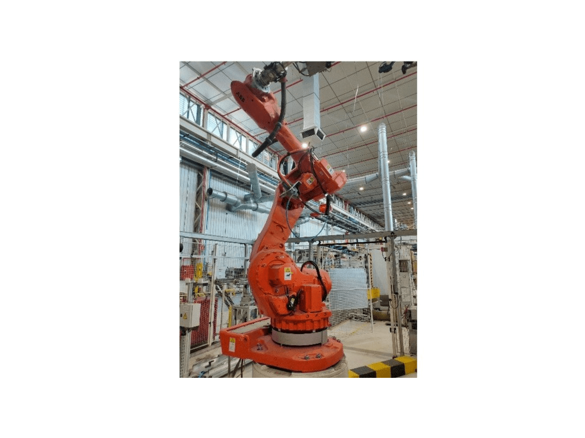 Linkerzijdeaanzicht van ABB IRB 6600-175/2.55 machine