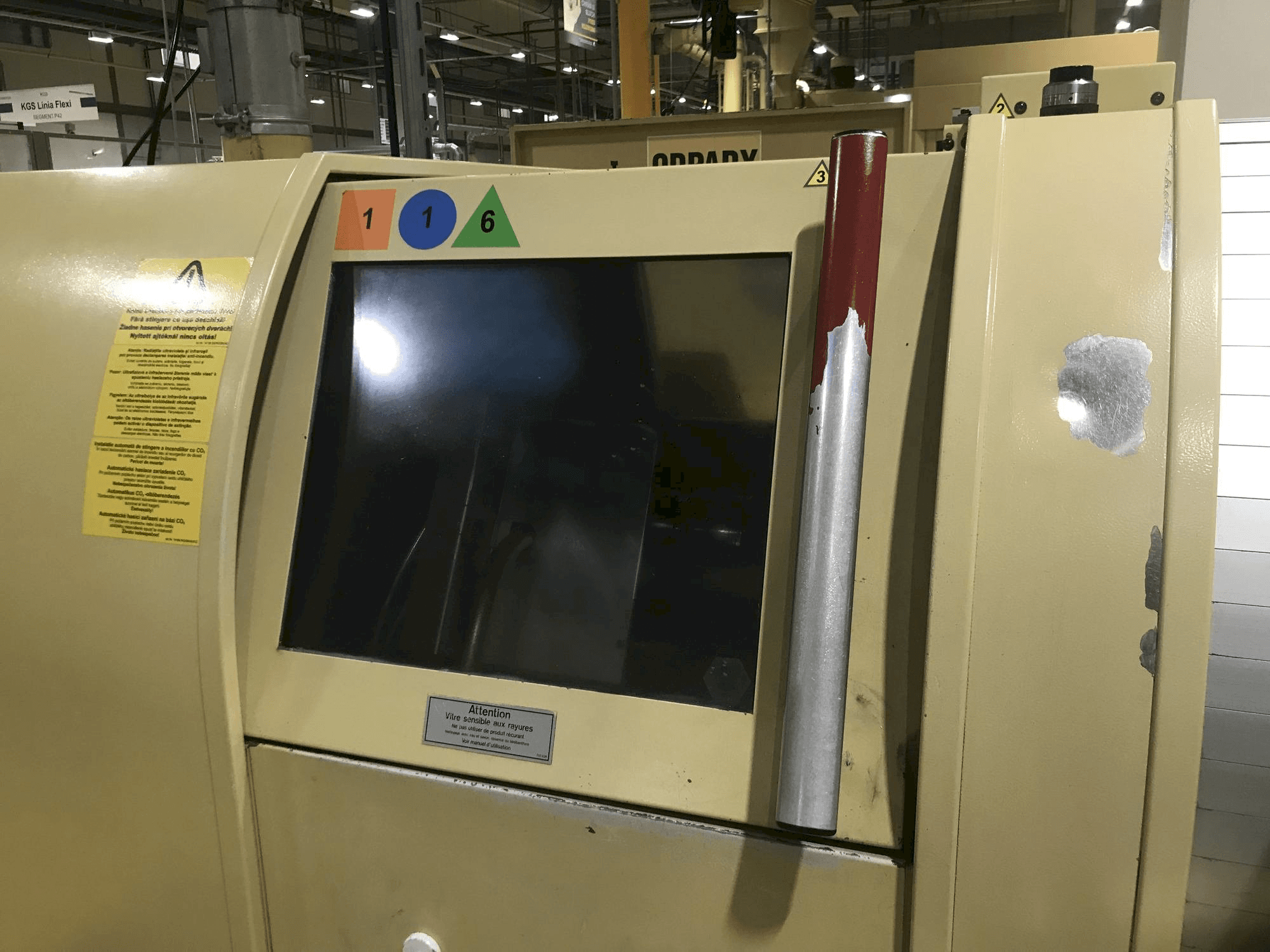 Vooraanzicht van TRAUB TNL 26 K machine