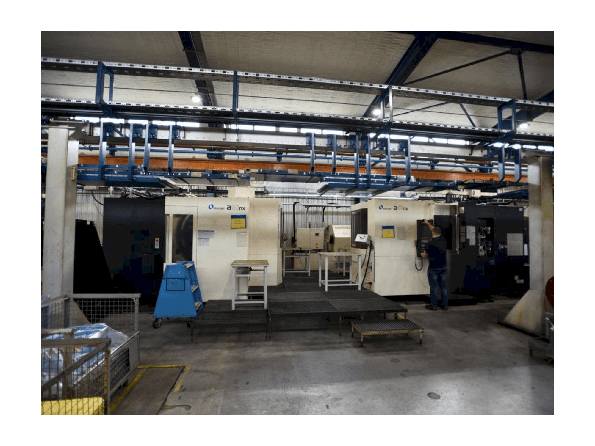 Vooraanzicht van Makino a61nx Pro 6 machine