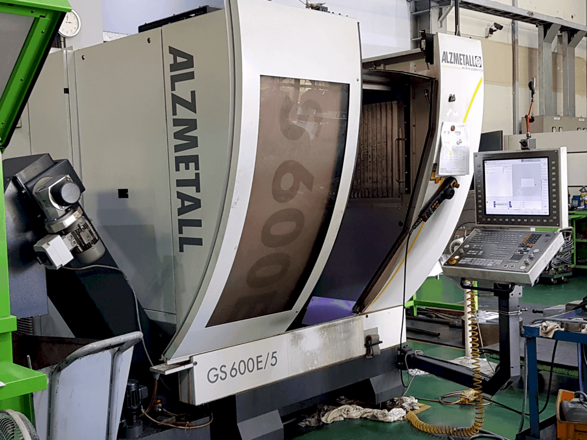 Vooraanzicht van Alzmetall GS600E/5 machine