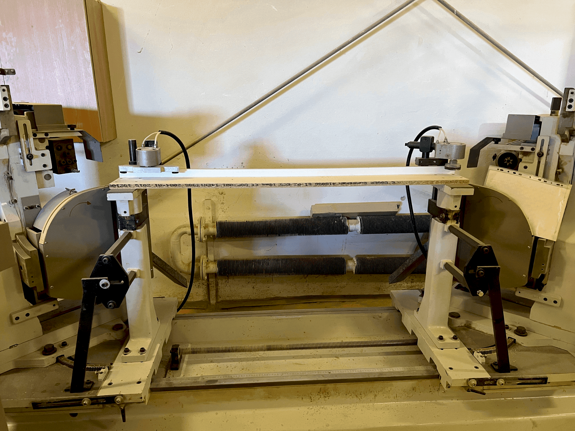 Vooraanzicht van PADE NS21 machine