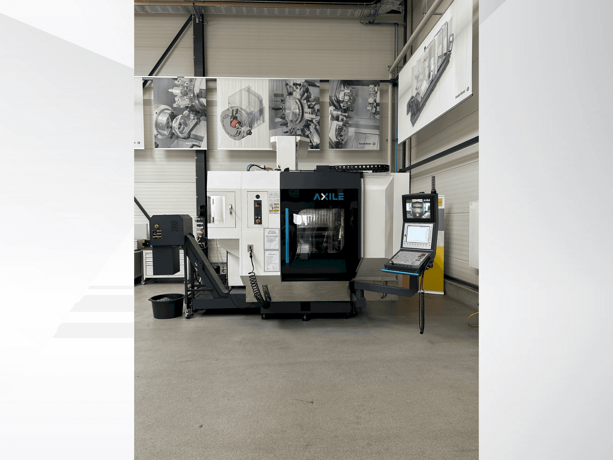 Vooraanzicht van AXILE G6i machine