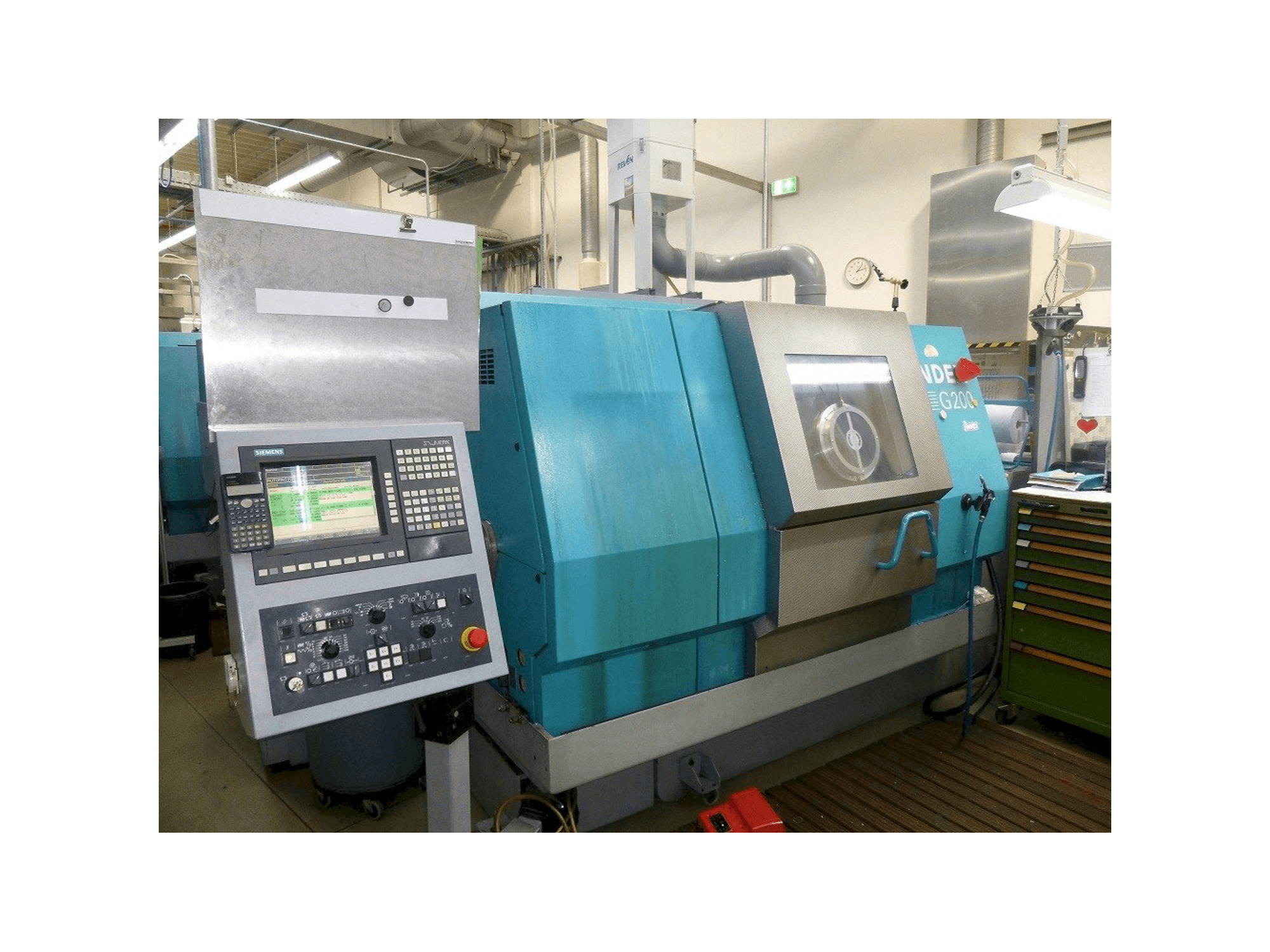 Vooraanzicht van Index G200 machine