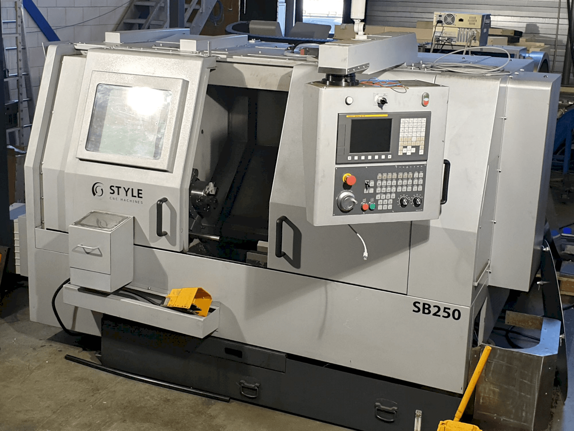 Vooraanzicht van STYLE SB250 machine