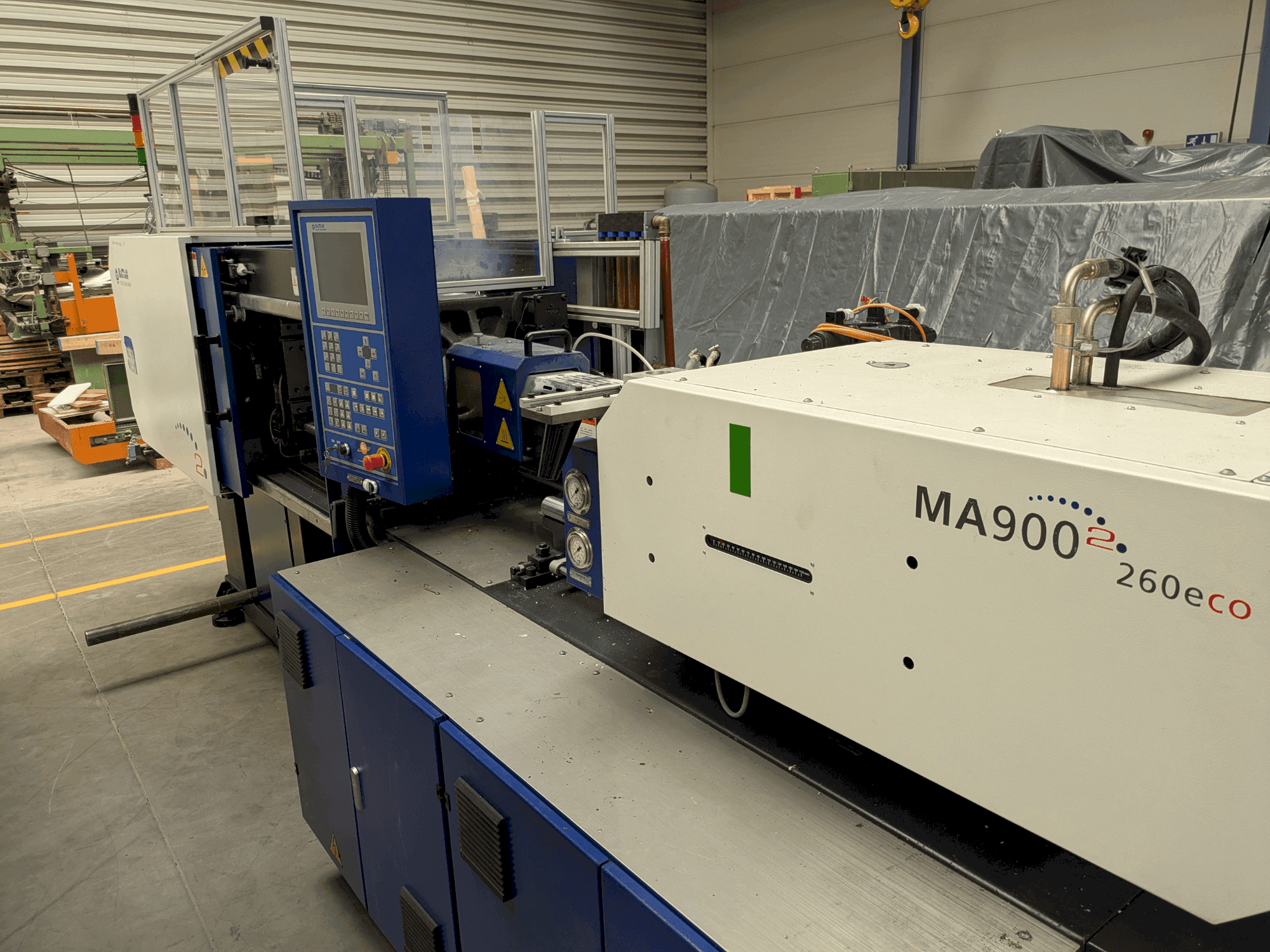 Vooraanzicht van HAITIAN MA900 II eco machine