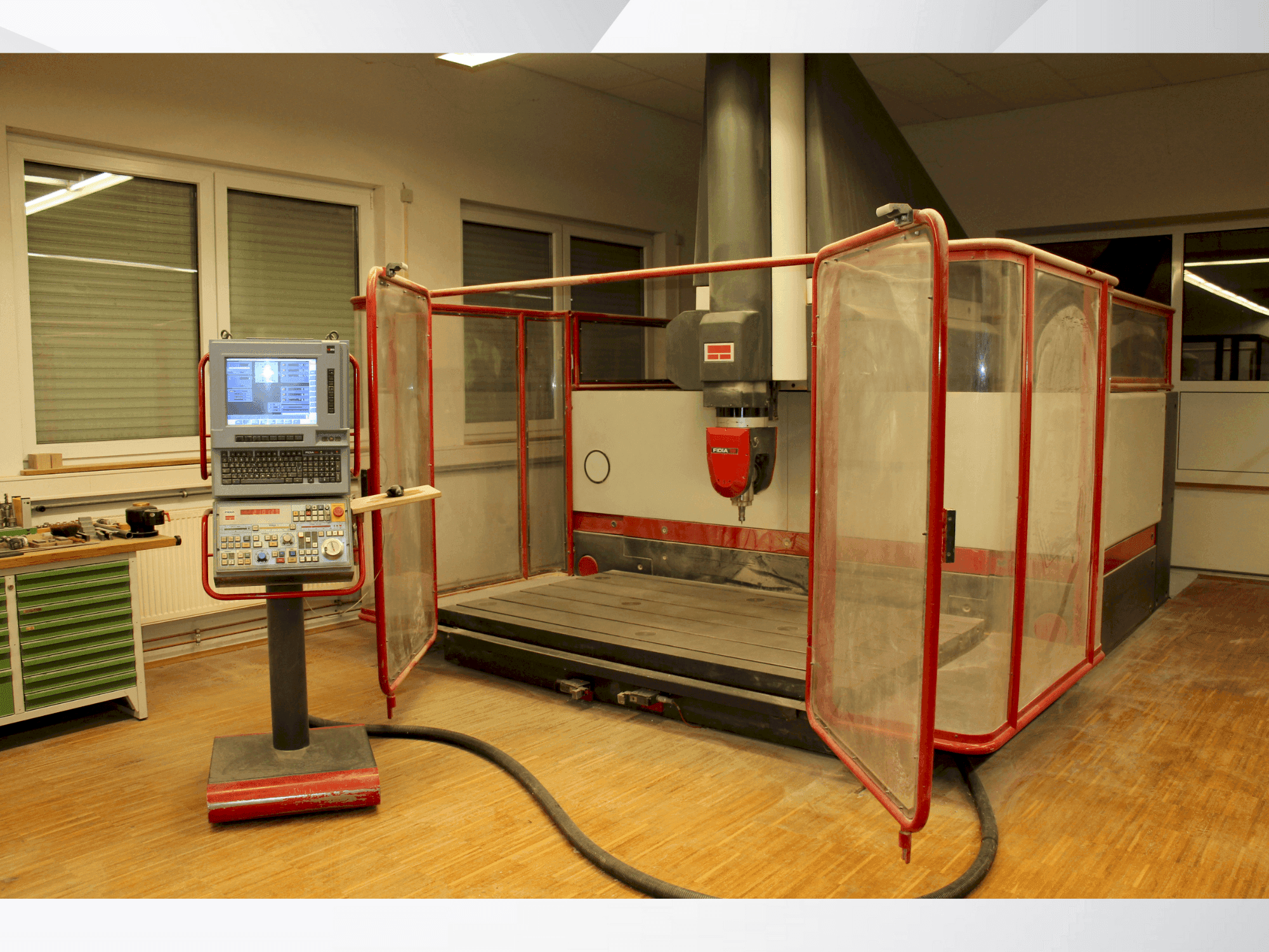 Vooraanzicht van Fidia Digit 218 machine