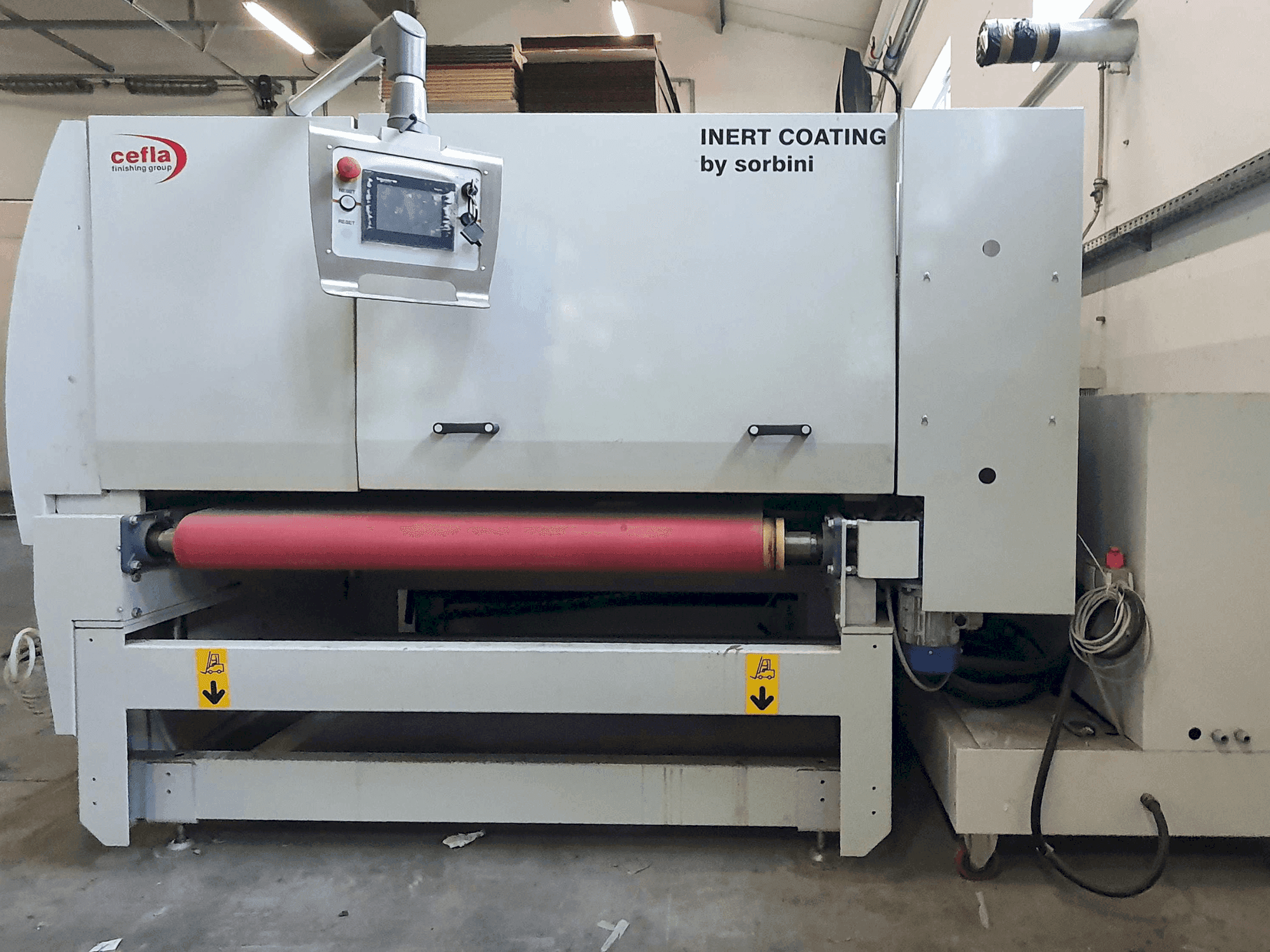 Vooraanzicht van CEFLA INTER-TEC machine