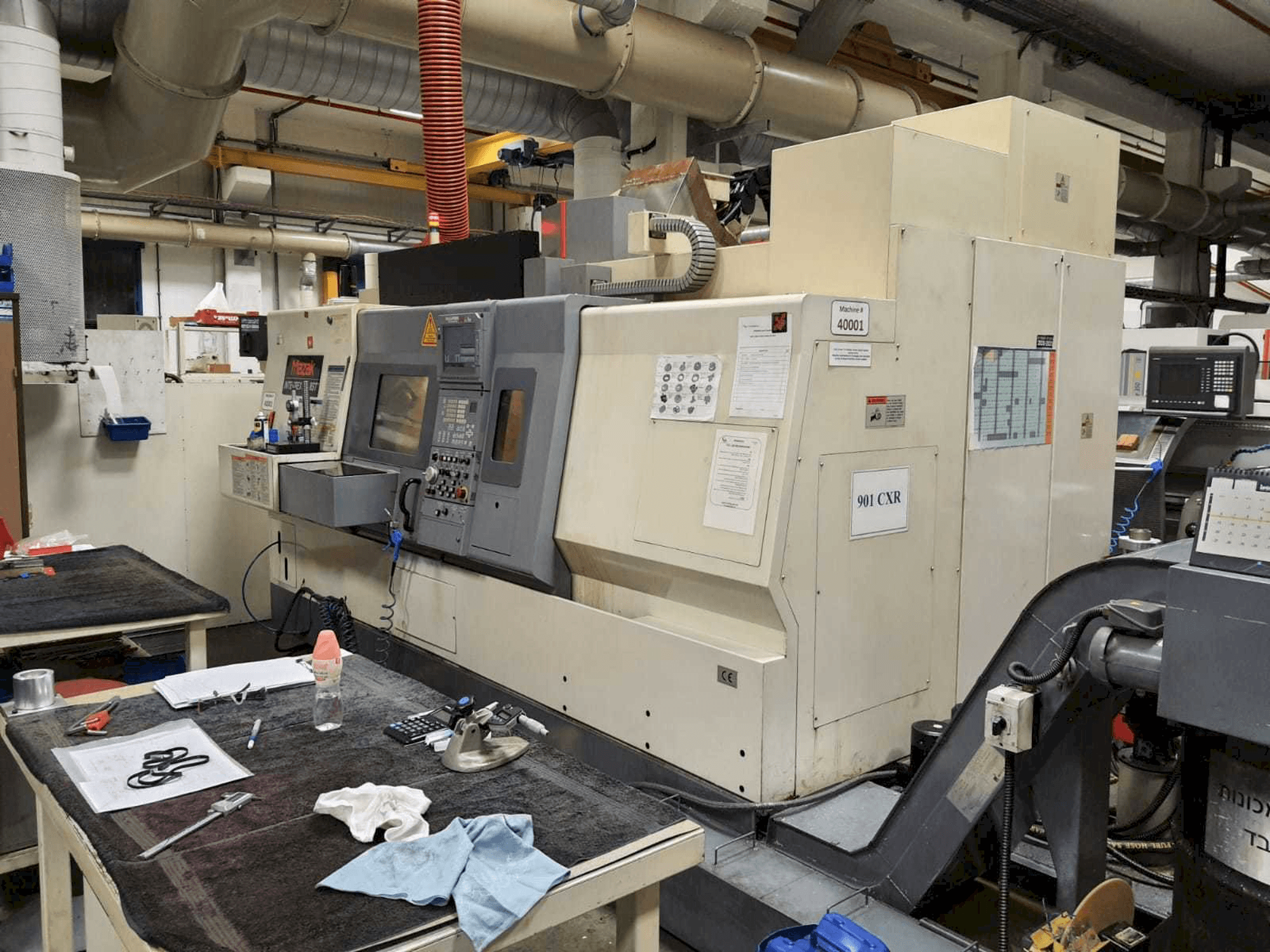 Vooraanzicht van Mazak Integrex 200-3ST machine