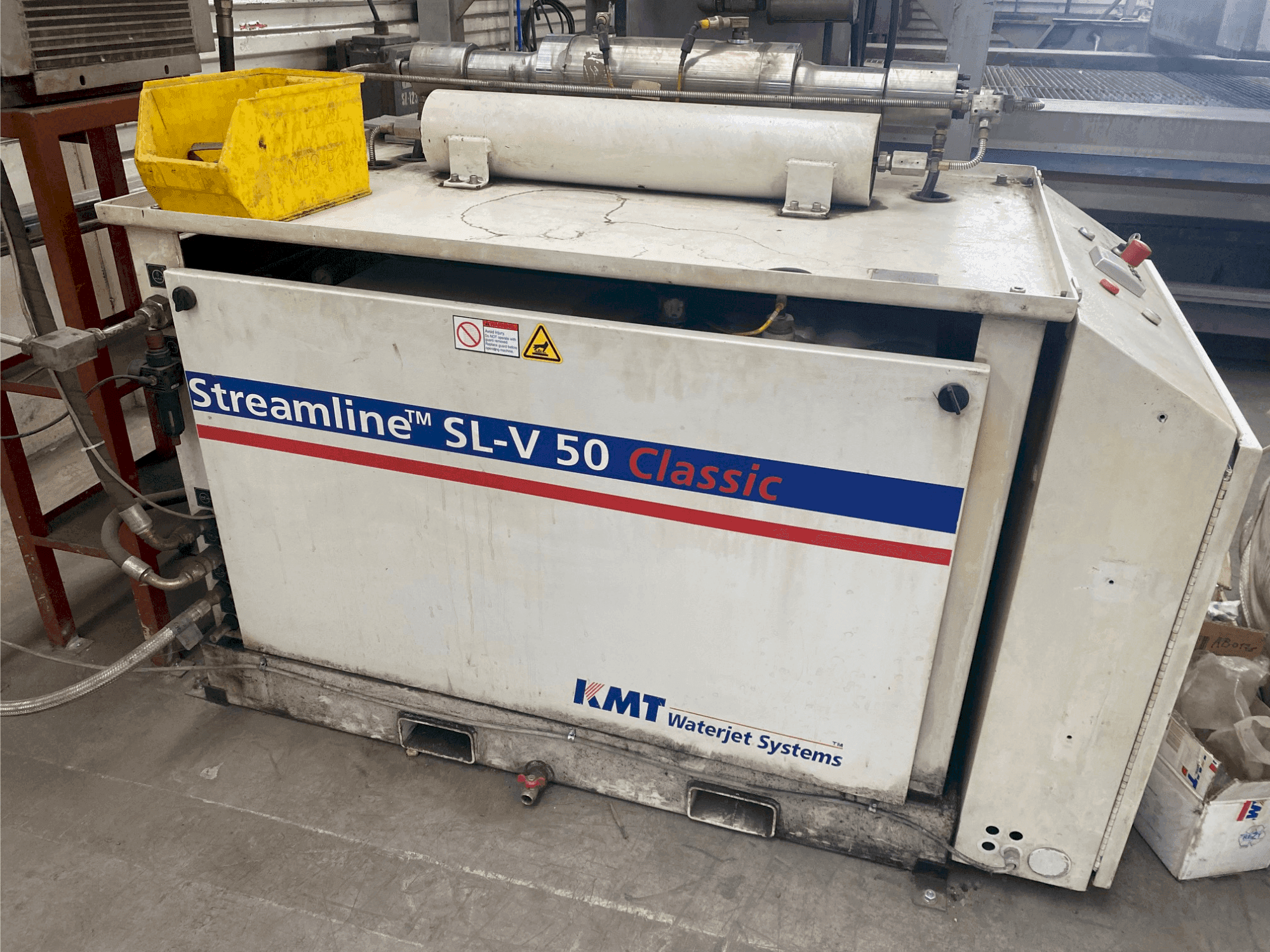 Vooraanzicht van KMT Streamline SL V50 Classic machine