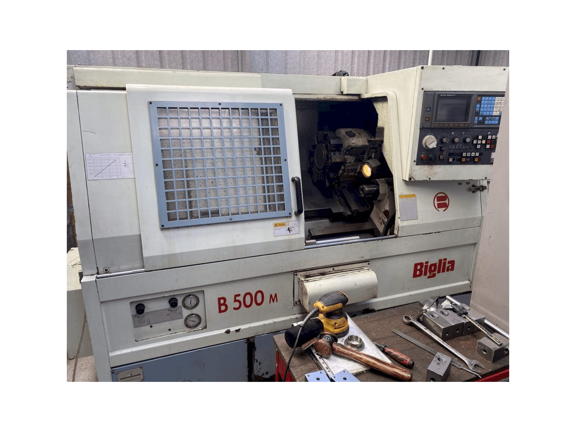 Vooraanzicht van Biglia B 500 M machine