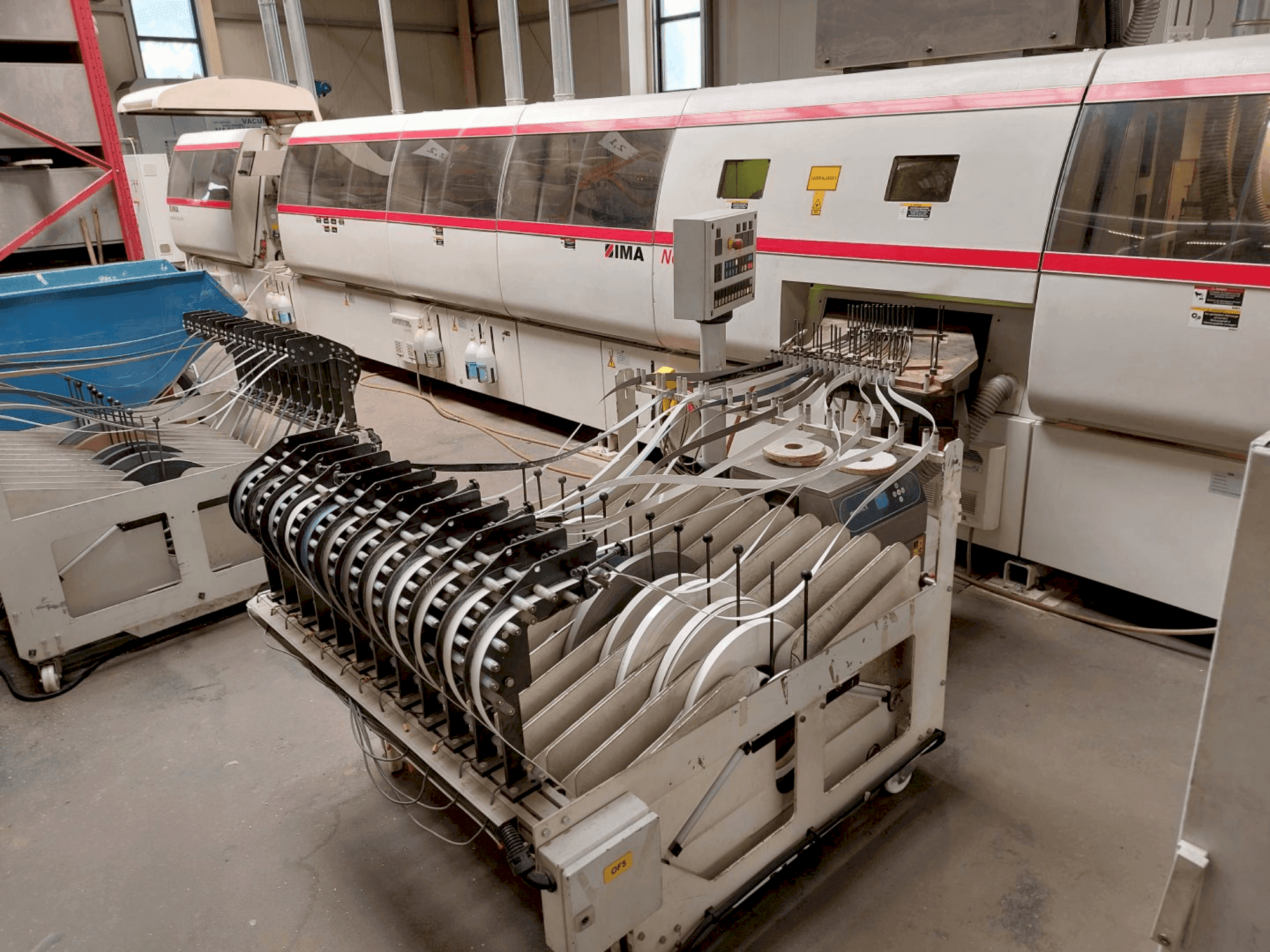 Vooraanzicht van IMA Novimat Systems/I/G80/1000 machine