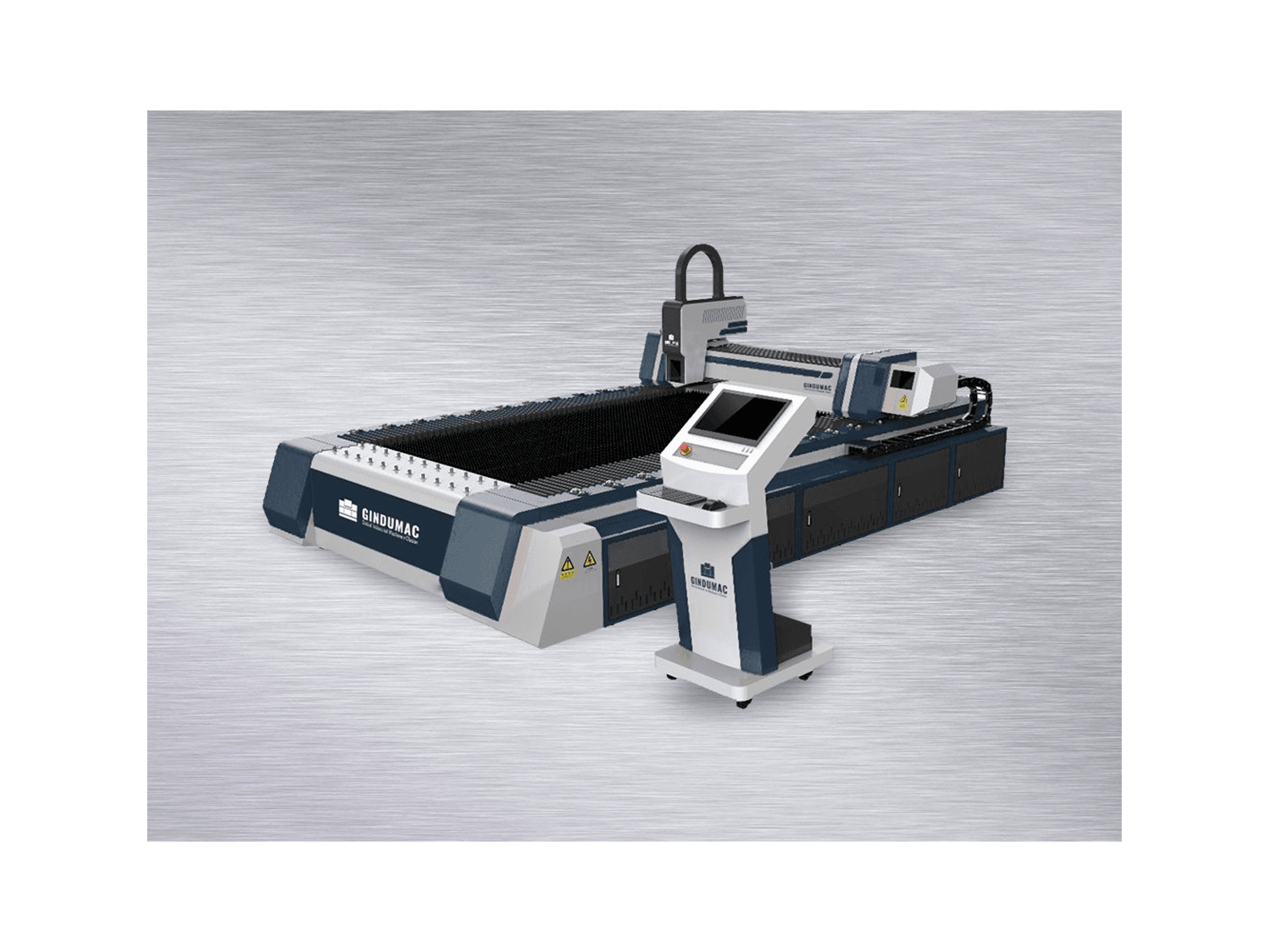 Recht aanzicht van GINDUMAC HIGH POWER 700W machine