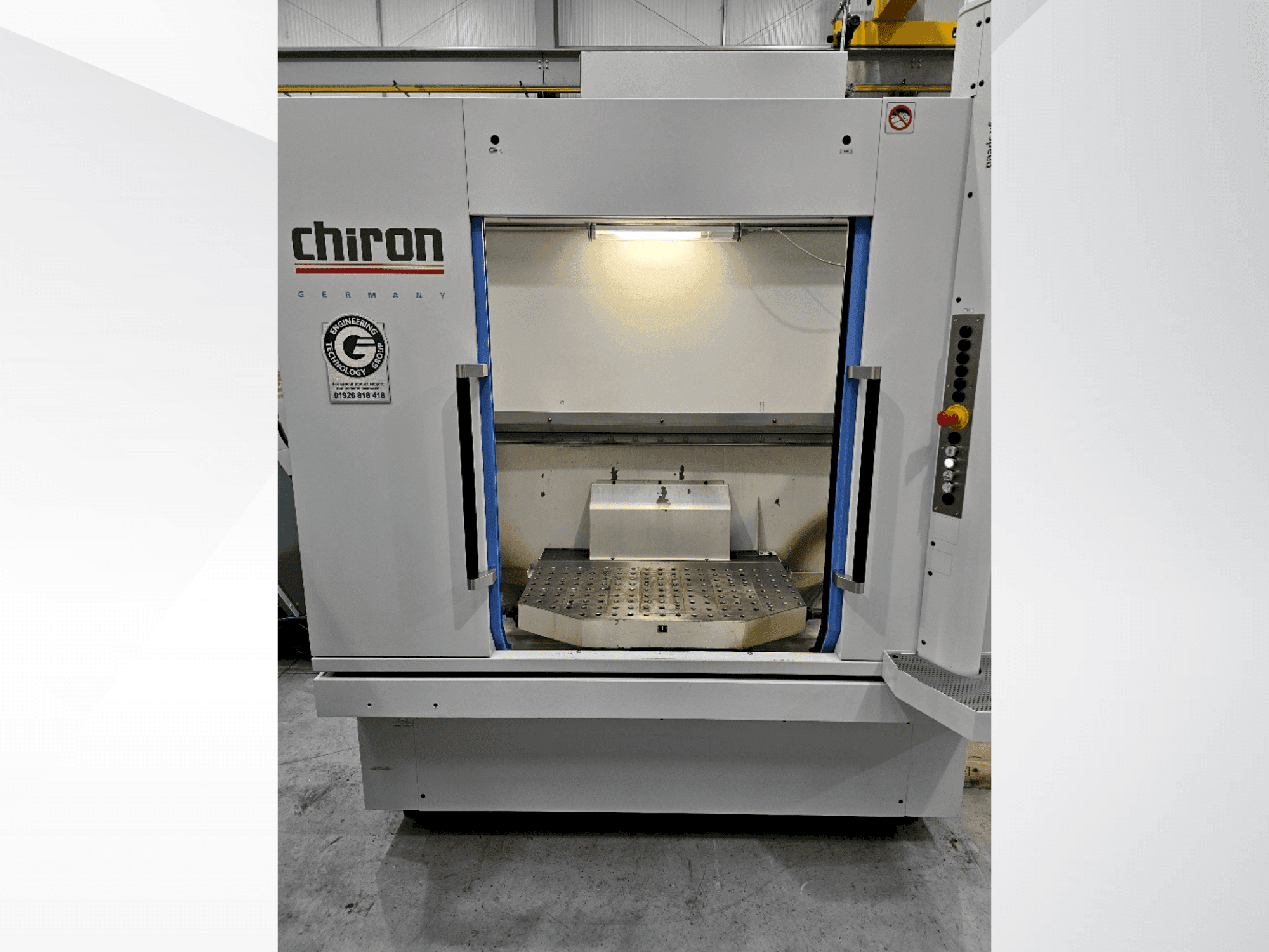 Vooraanzicht van CHIRON DZ15W MAGNUM HS machine