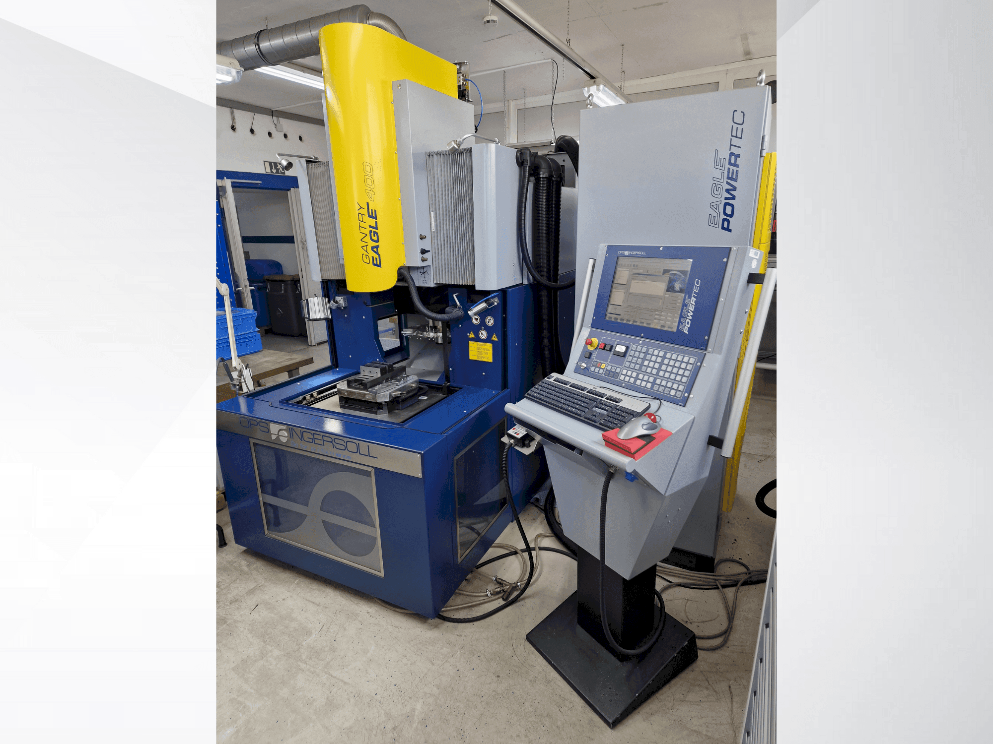 Vooraanzicht van OPS INGERSOLL Eagle 400 machine