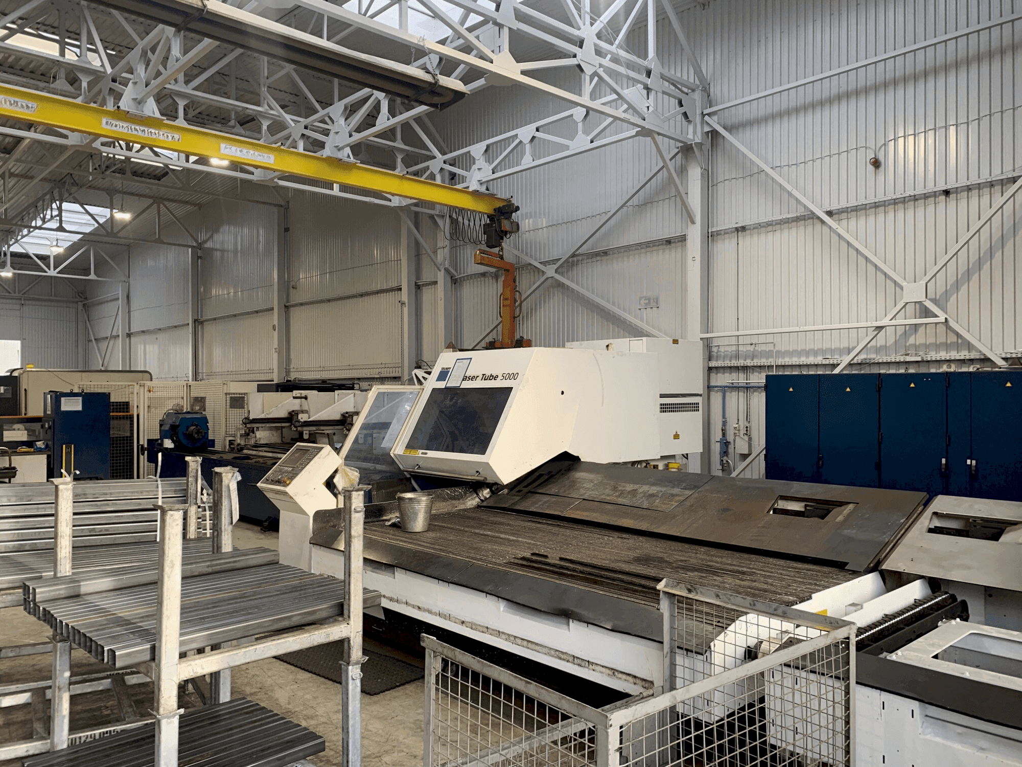 Vooraanzicht van TRUMPF TruLaser Tube 5000 machine