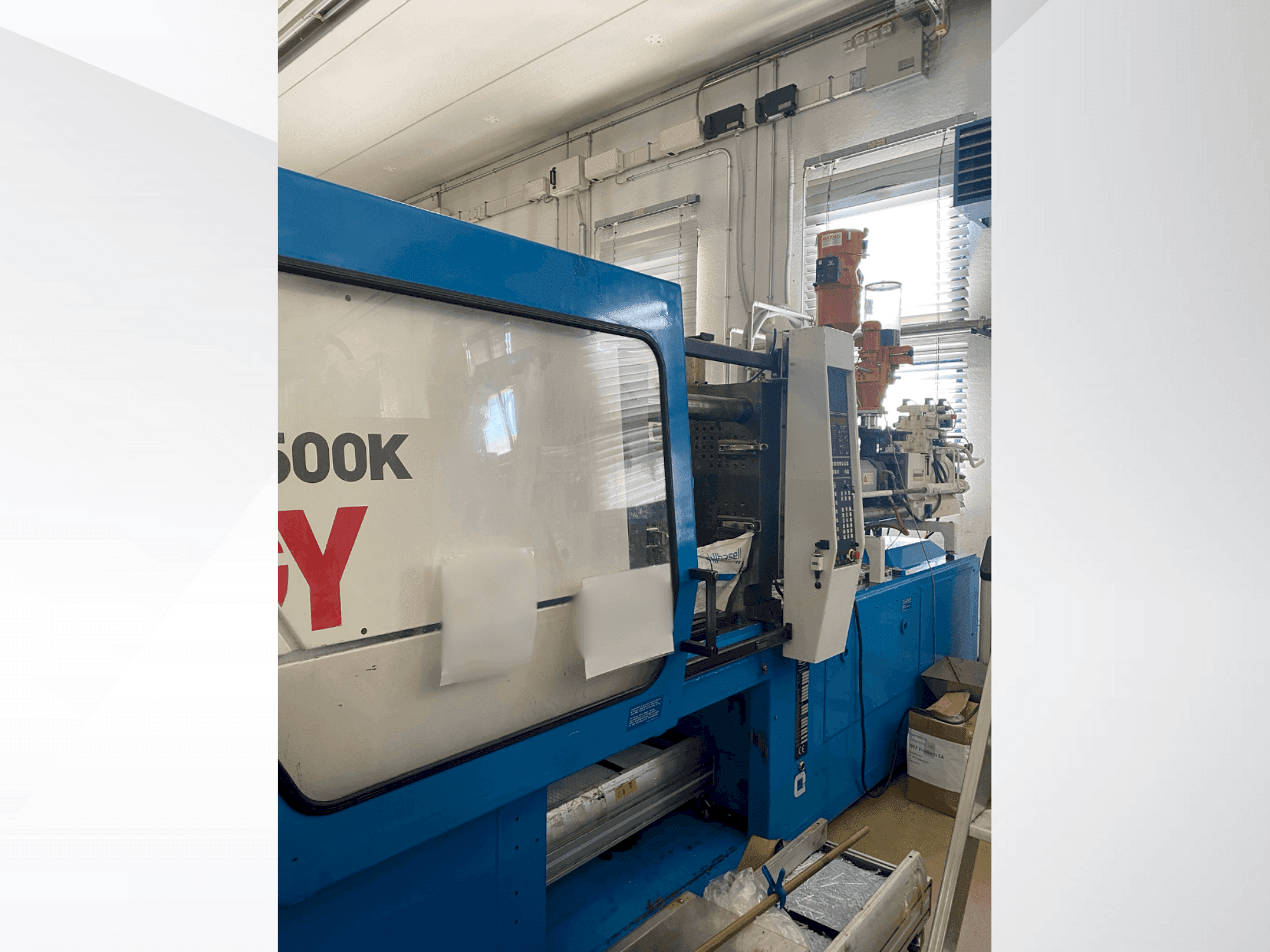 Vooraanzicht van Netstal S-1500K-460 machine