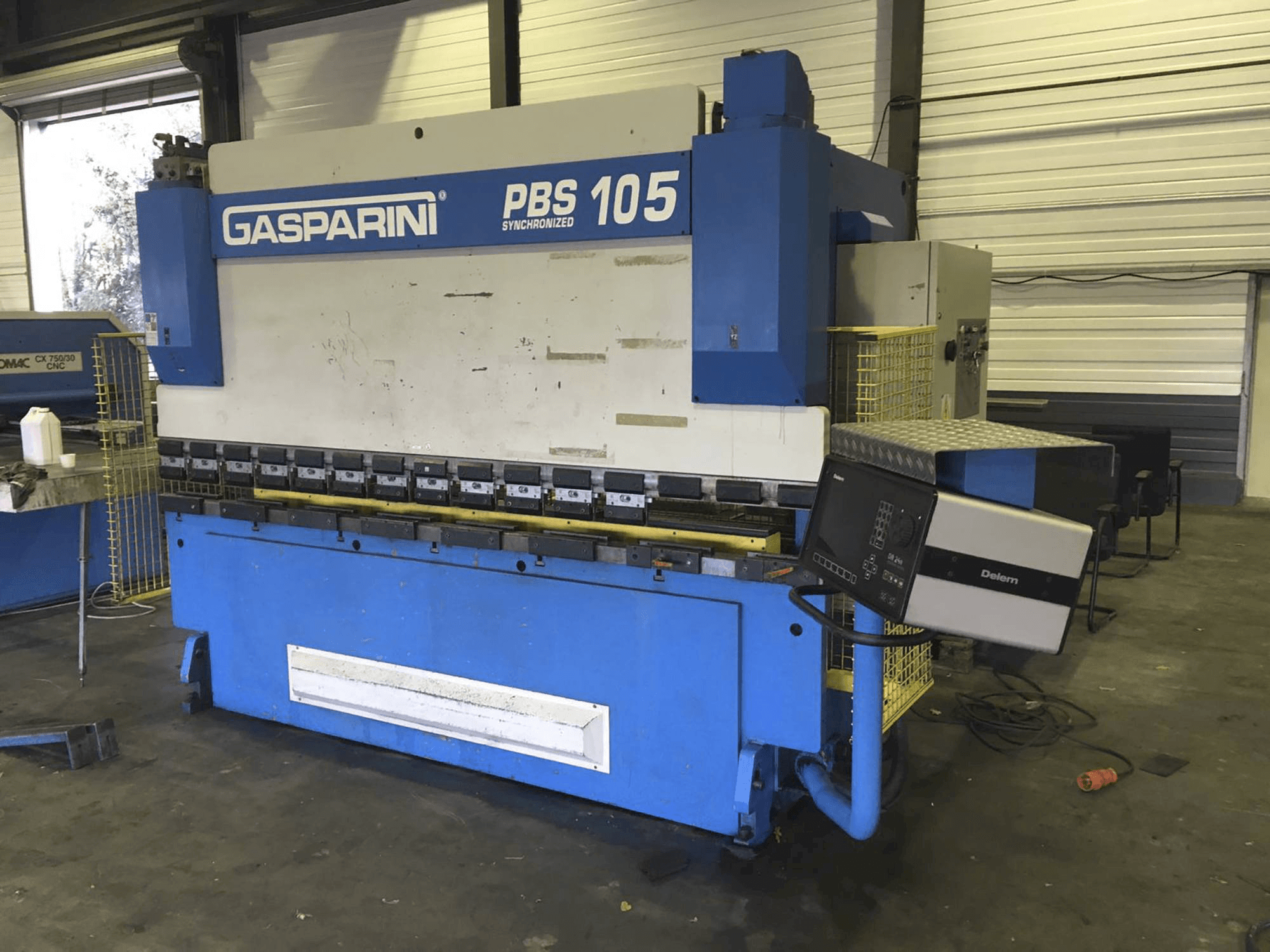 Vooraanzicht van GASPARINI PBS 105 3000 machine
