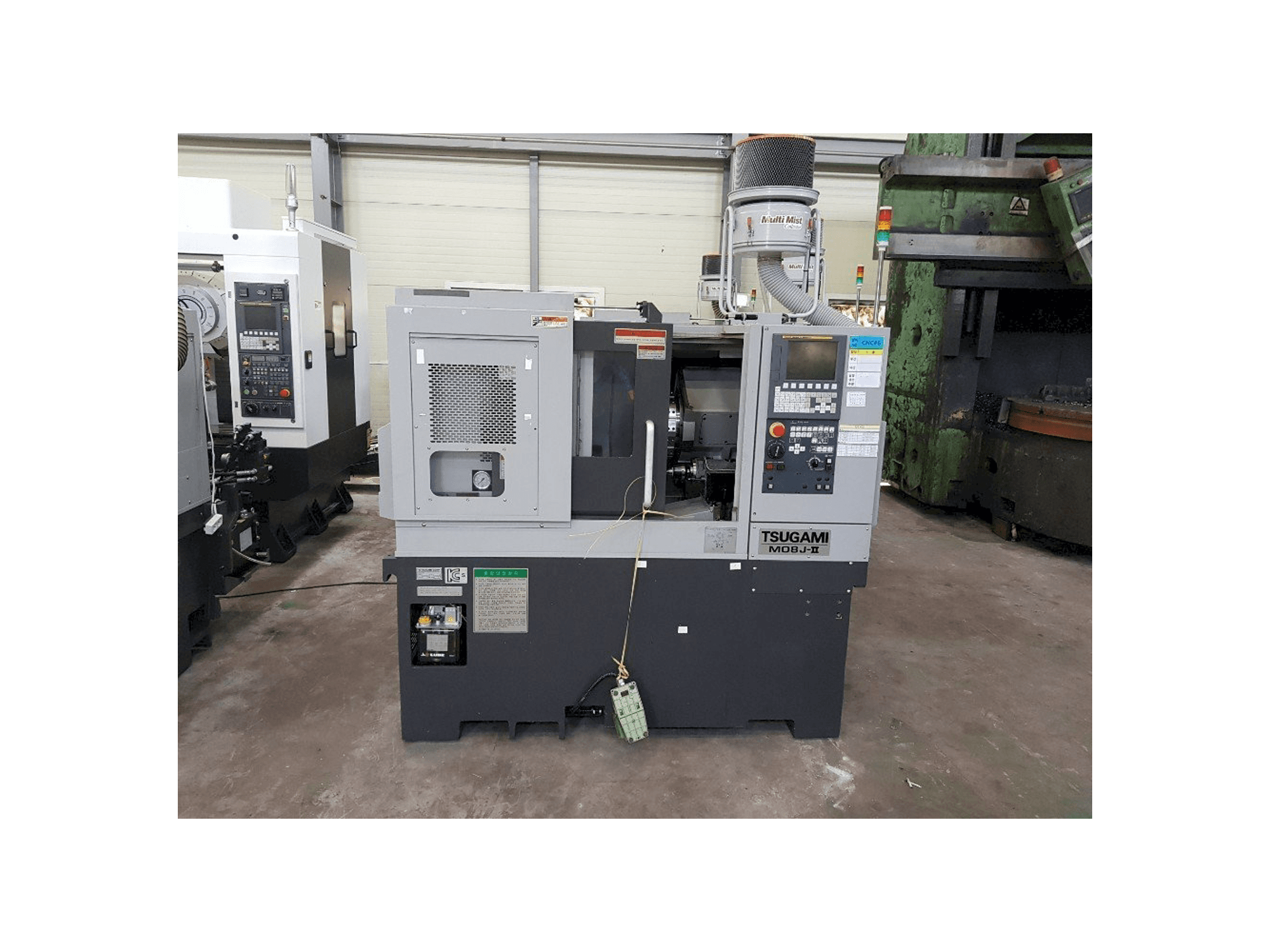 Vooraanzicht van TSUGAMI M08J-Ⅱ machine