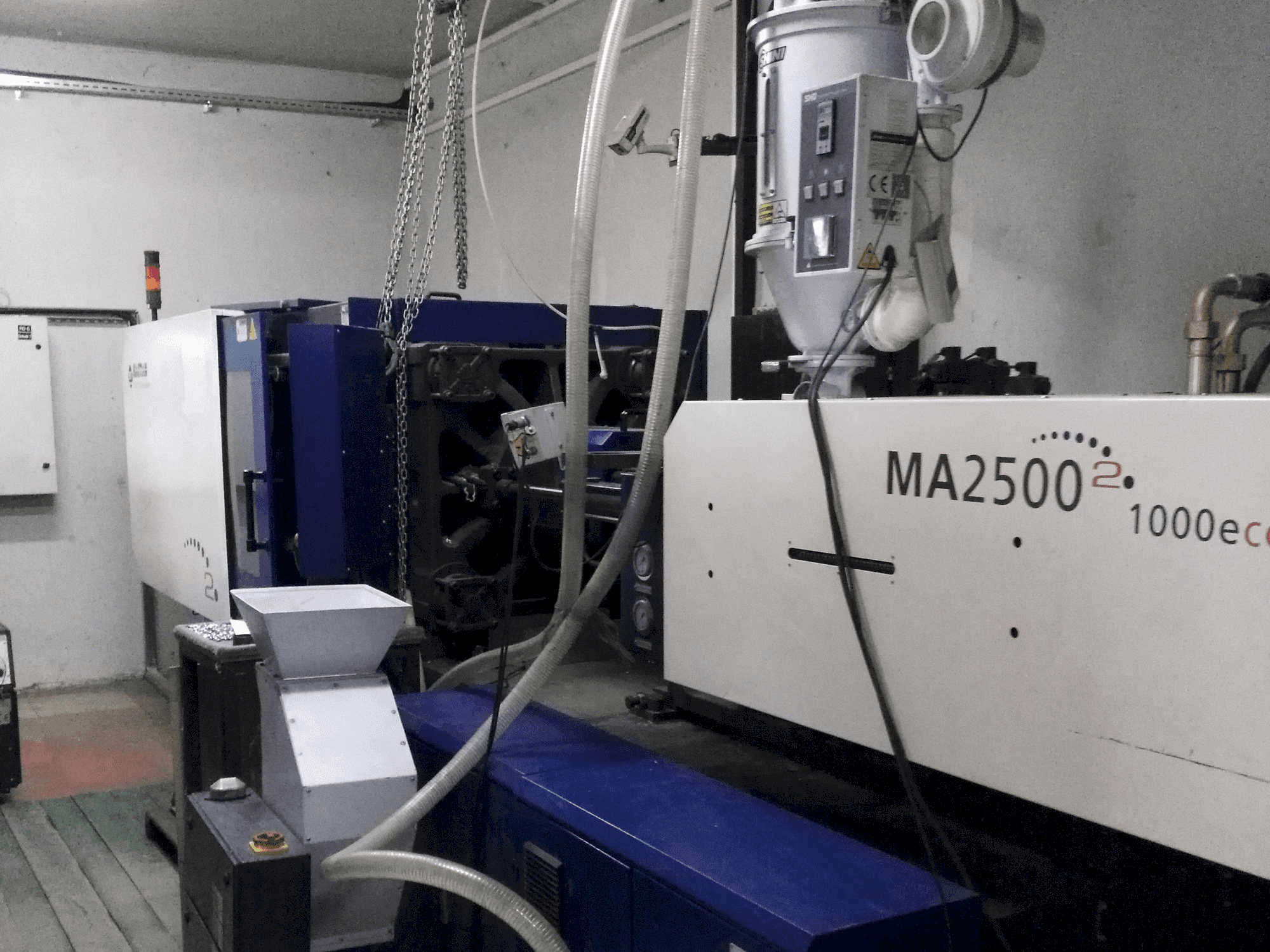 Vooraanzicht van HAITIAN MA2500 II ECO machine