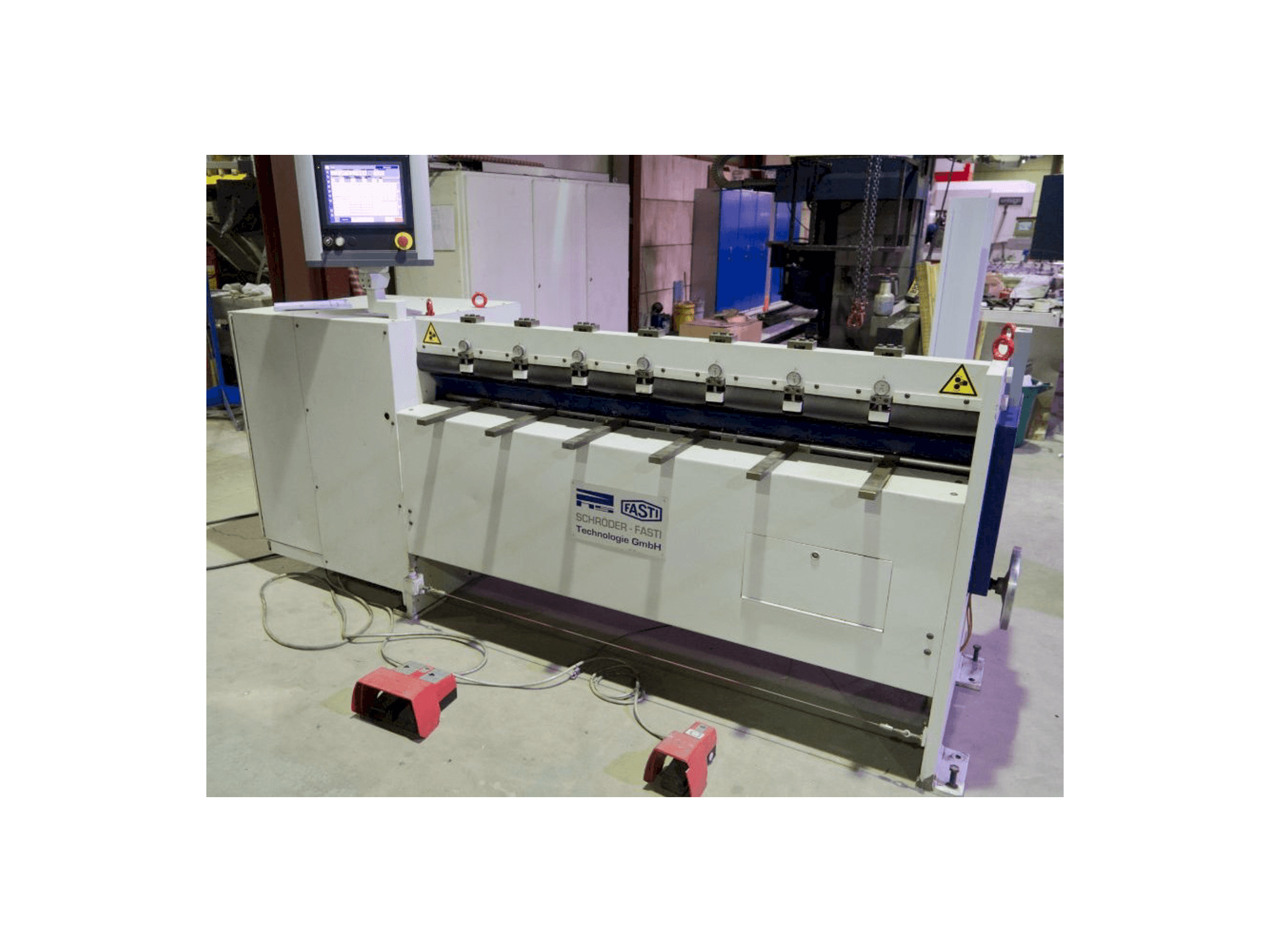 Vooraanzicht van SCHRODER Fasti 145-18/075 machine