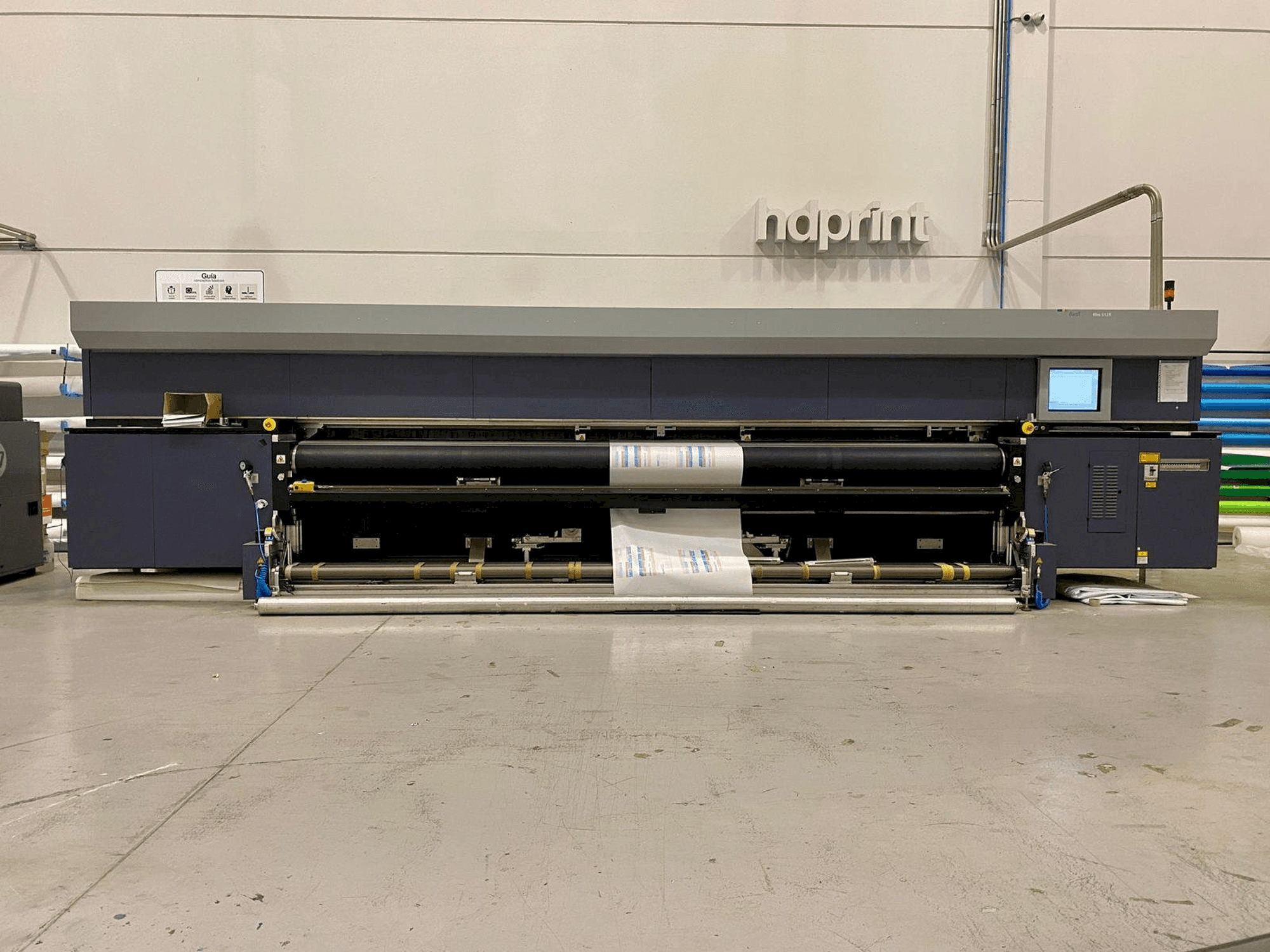 Vooraanzicht van Durst Rho 512R machine