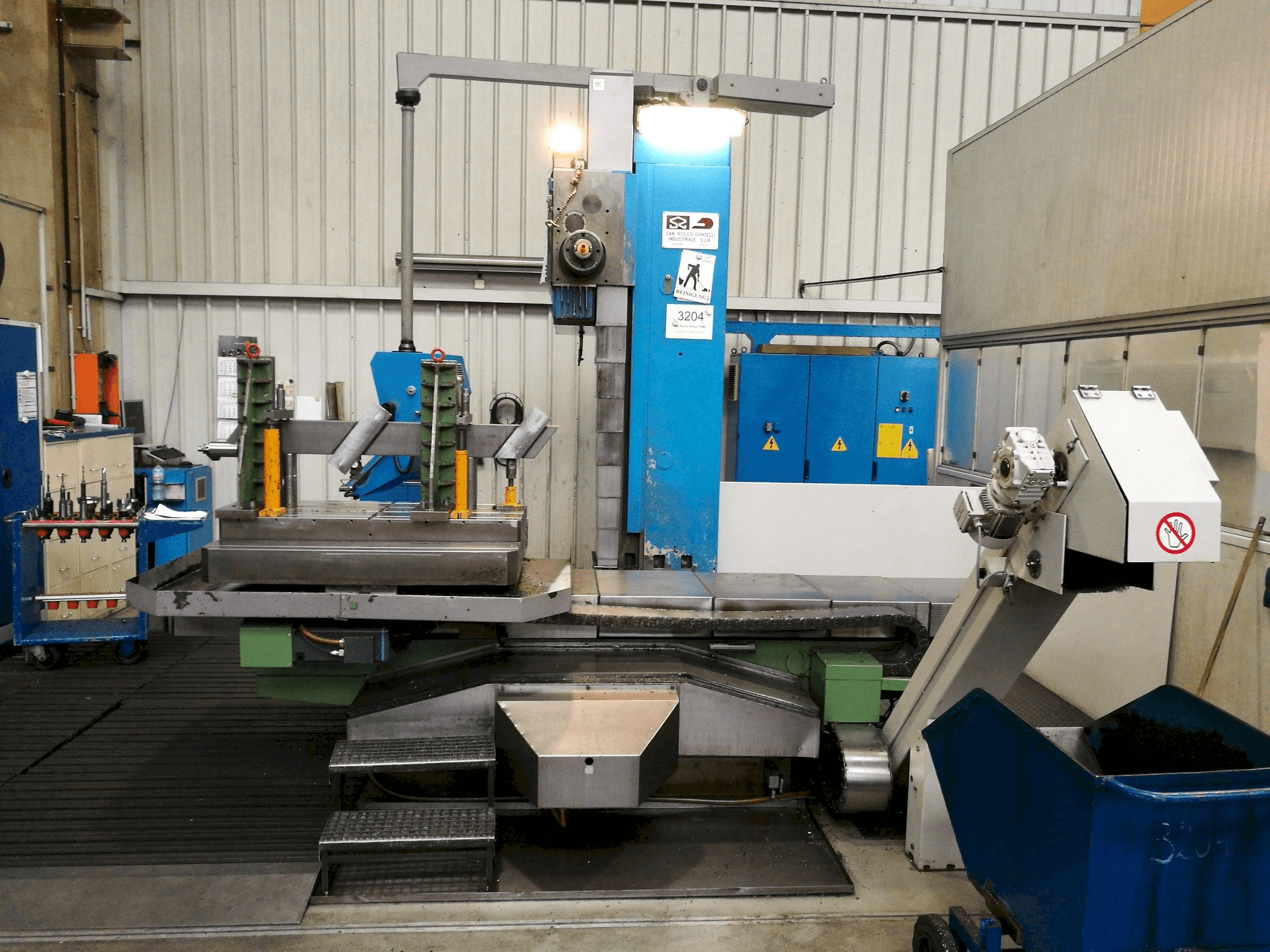 Vooraanzicht van San Rocco Futura 110MF machine