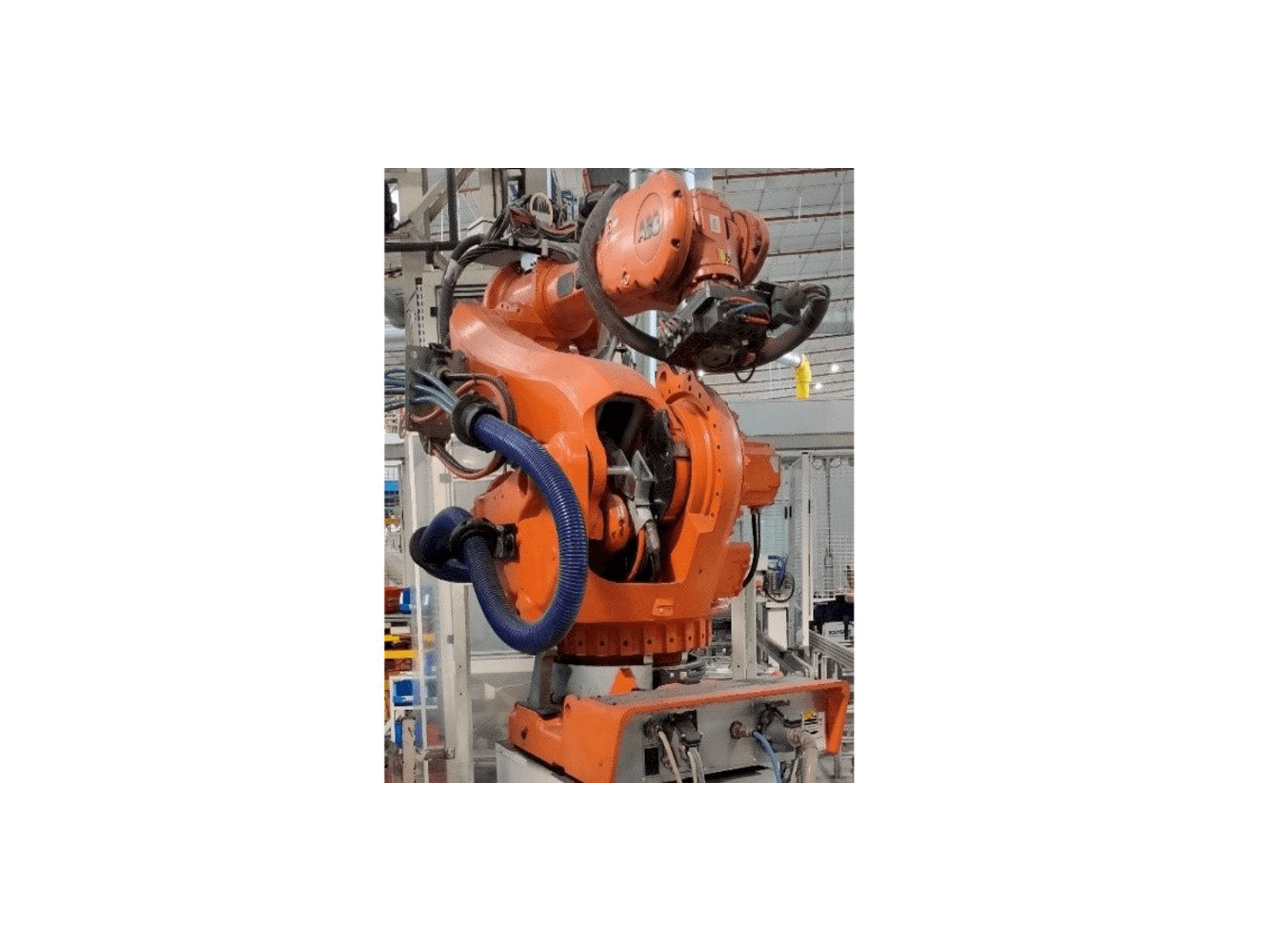 Linkerzijdeaanzicht van ABB IRB 6600-175/2.55 machine