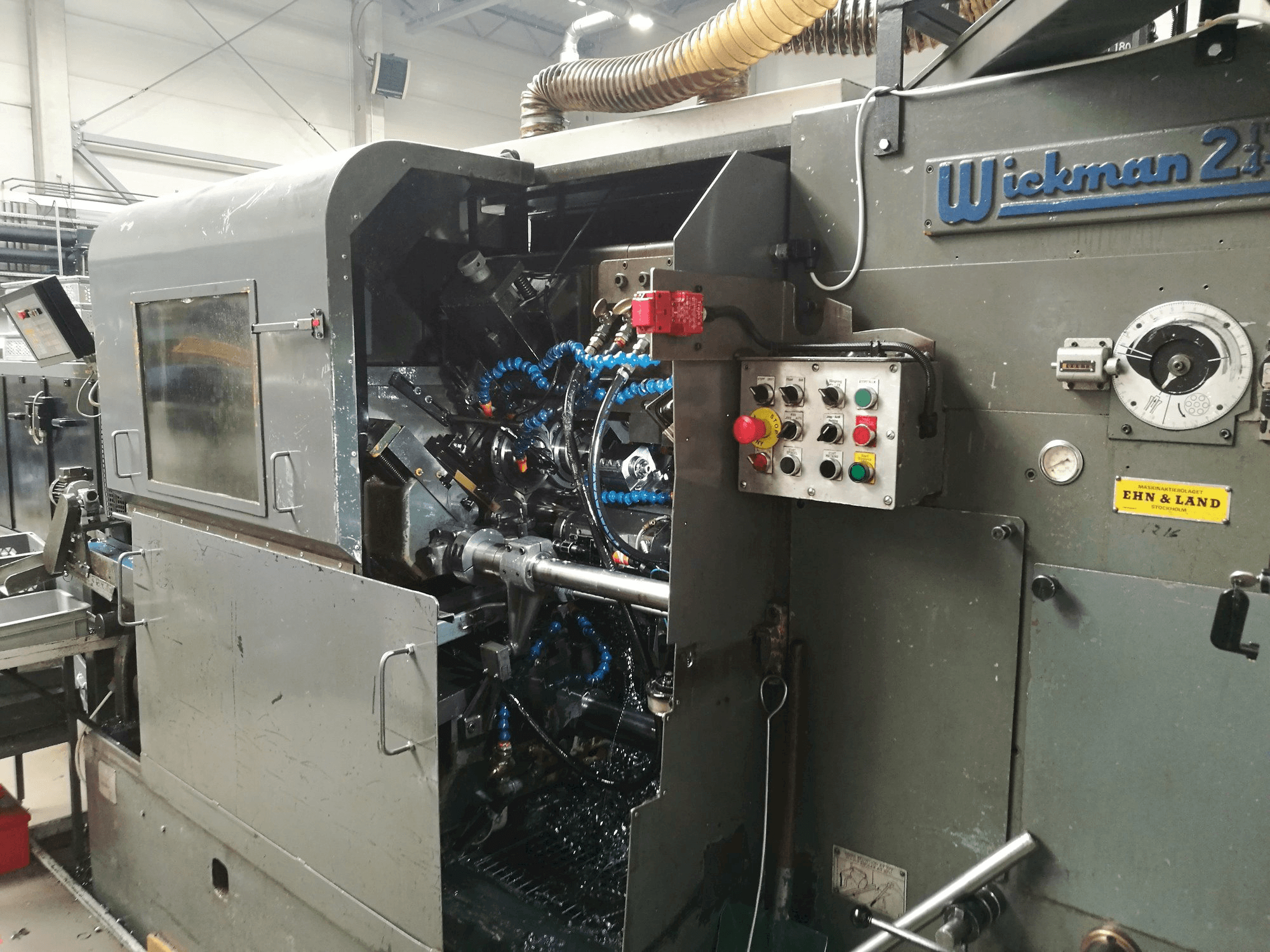 Vooraanzicht van Wickman 2 1/4"-6 machine