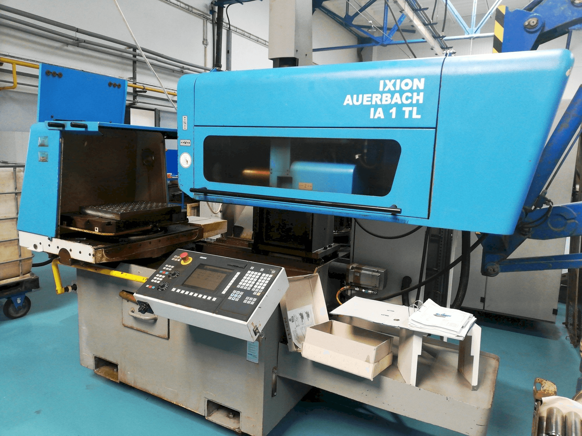 Vooraanzicht van IXION Auerbach IA 1 TL machine