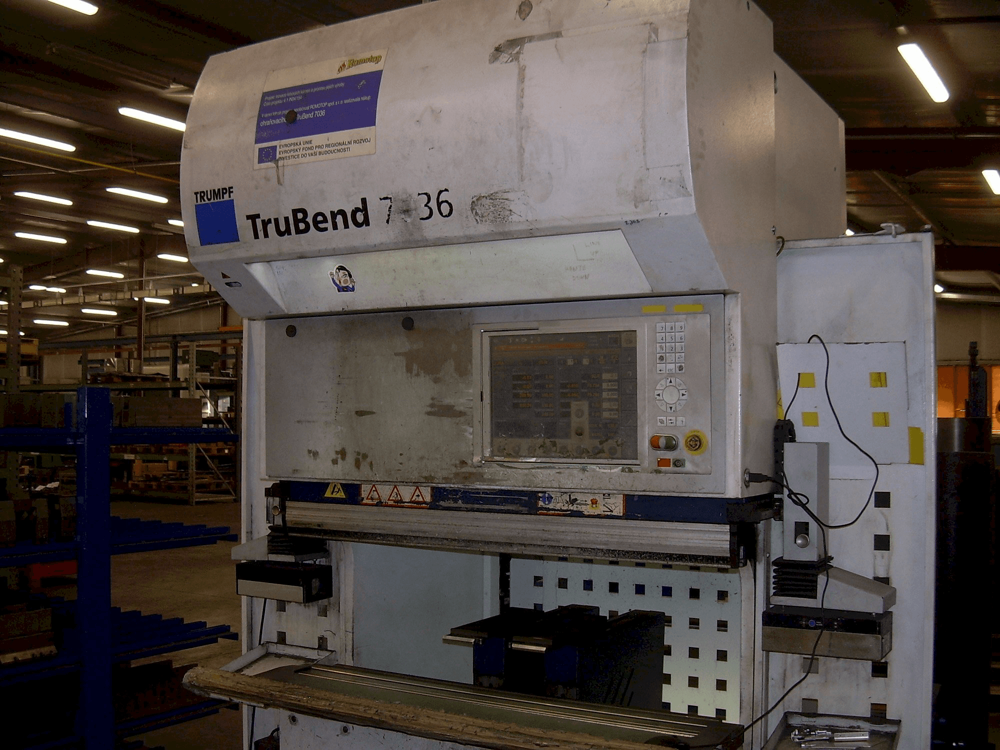 Vooraanzicht van TRUMPF TruBend 7036 machine