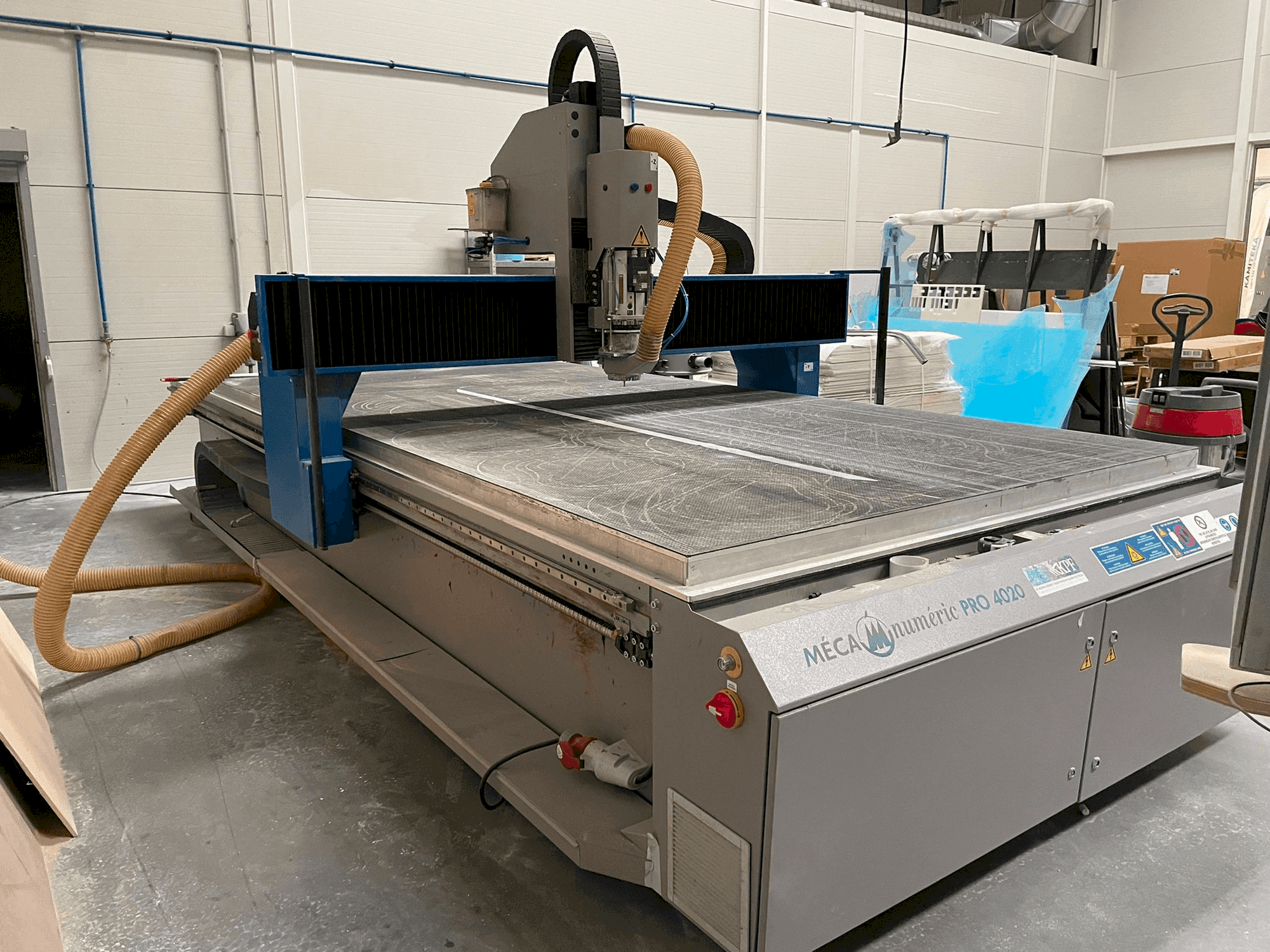 Vooraanzicht van MECANUMERIC PRO 4020 machine