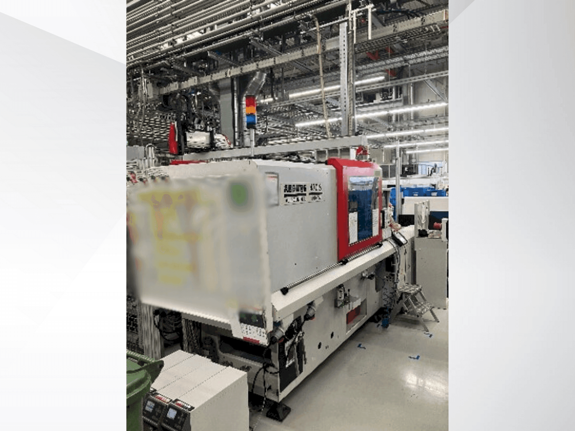 Vooraanzicht van Arburg Allrounder 470 S 1300-350 machine