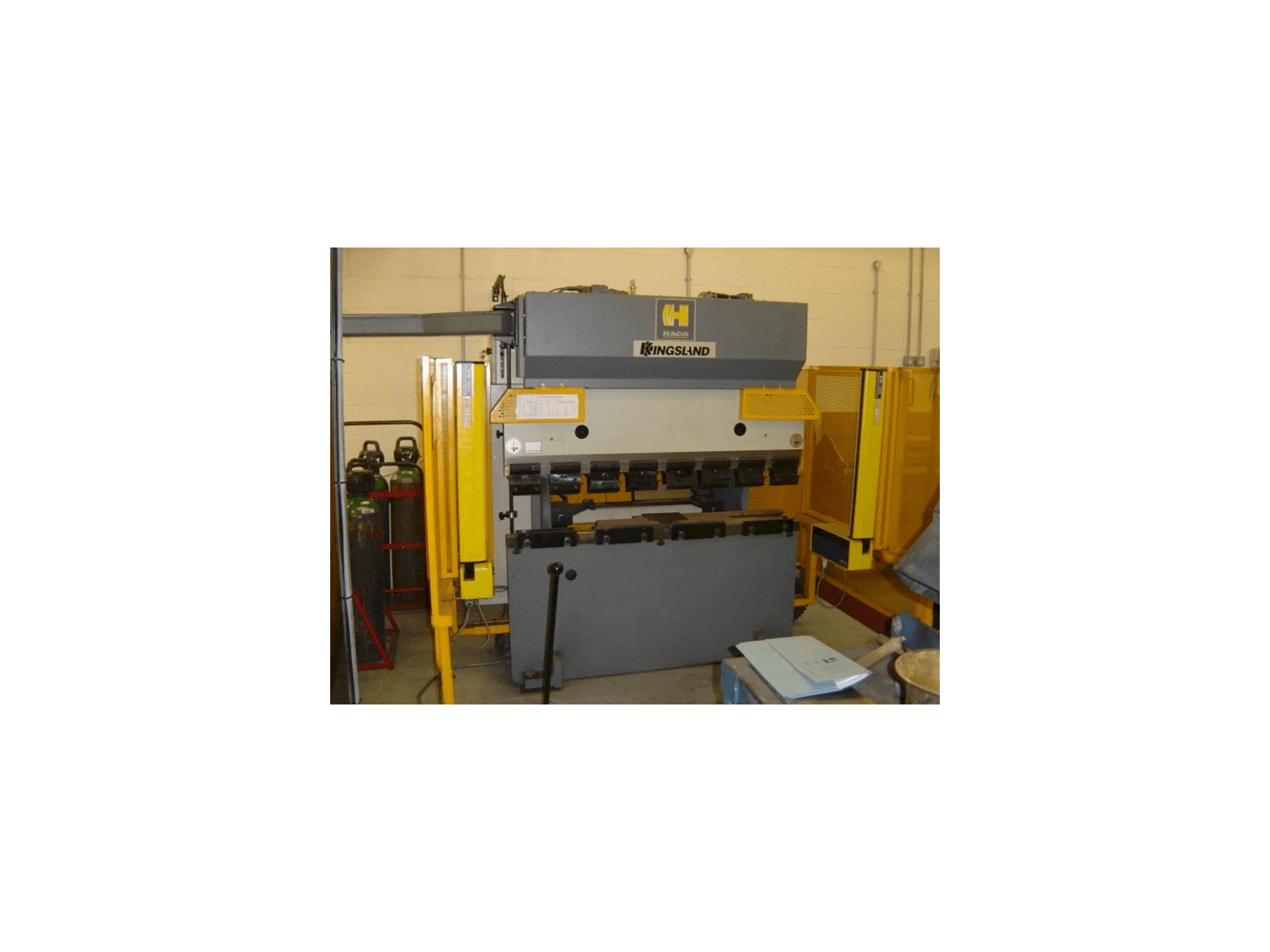 Vooraanzicht van HACO PPM 1640 machine